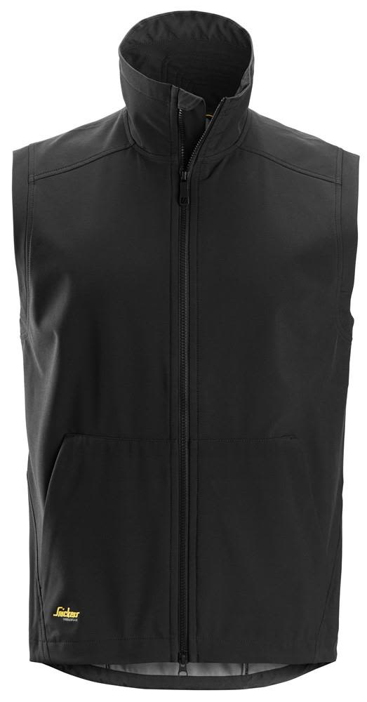 Snickers Workwear 4505 Softshellvest svart Svart