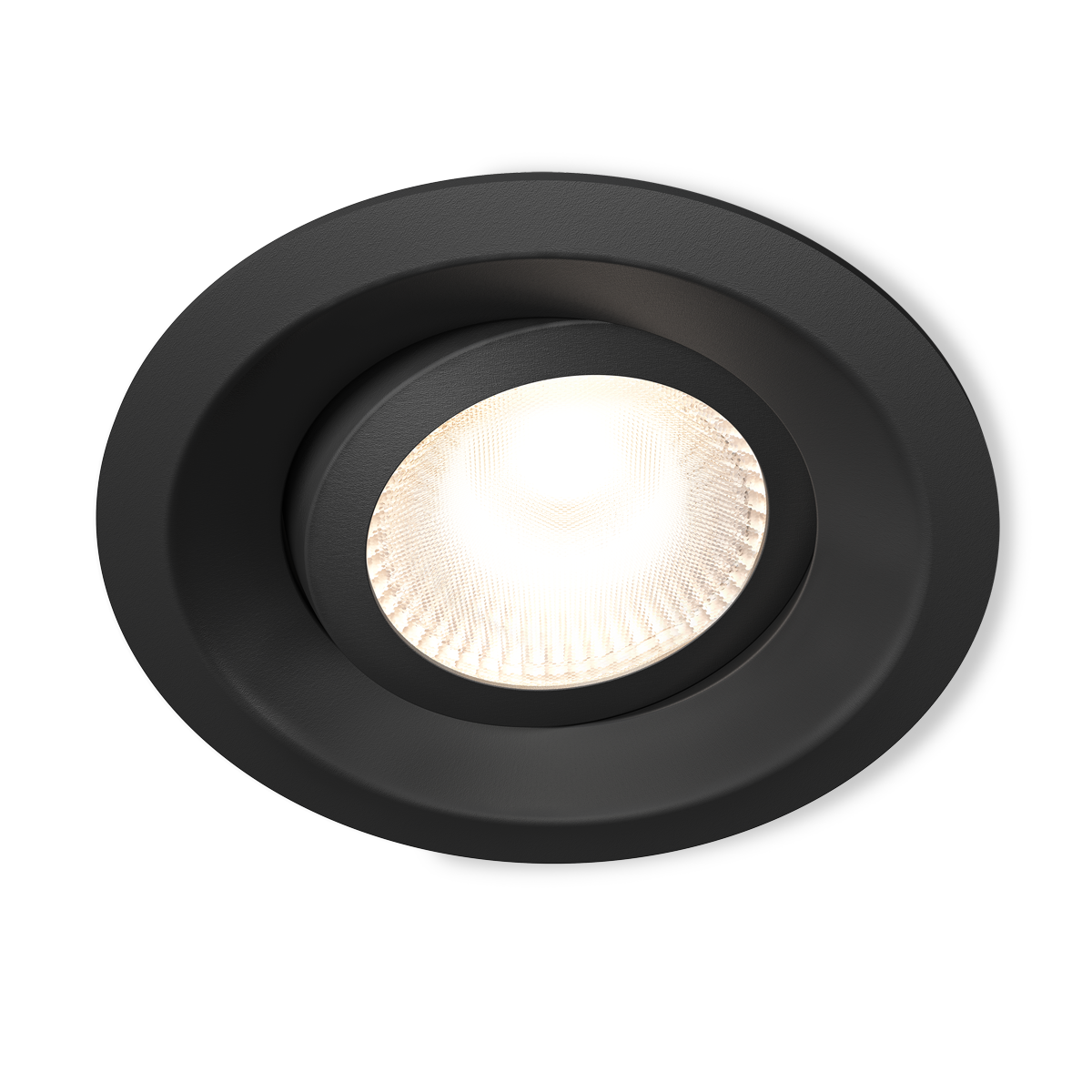 Plejd TILT DWN-01 Downlight 6- pack, 8 W, 515 lm, 2200-4000 K Svart