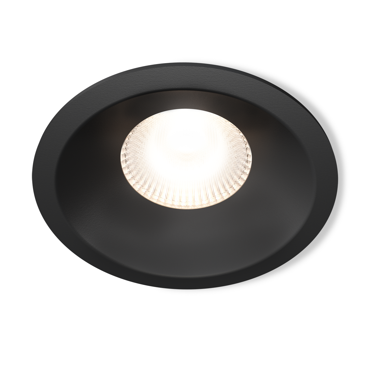 Plejd DWN-02 Downlight 6- pack, 8 W, 515 lm, 2200-4000 K Svart