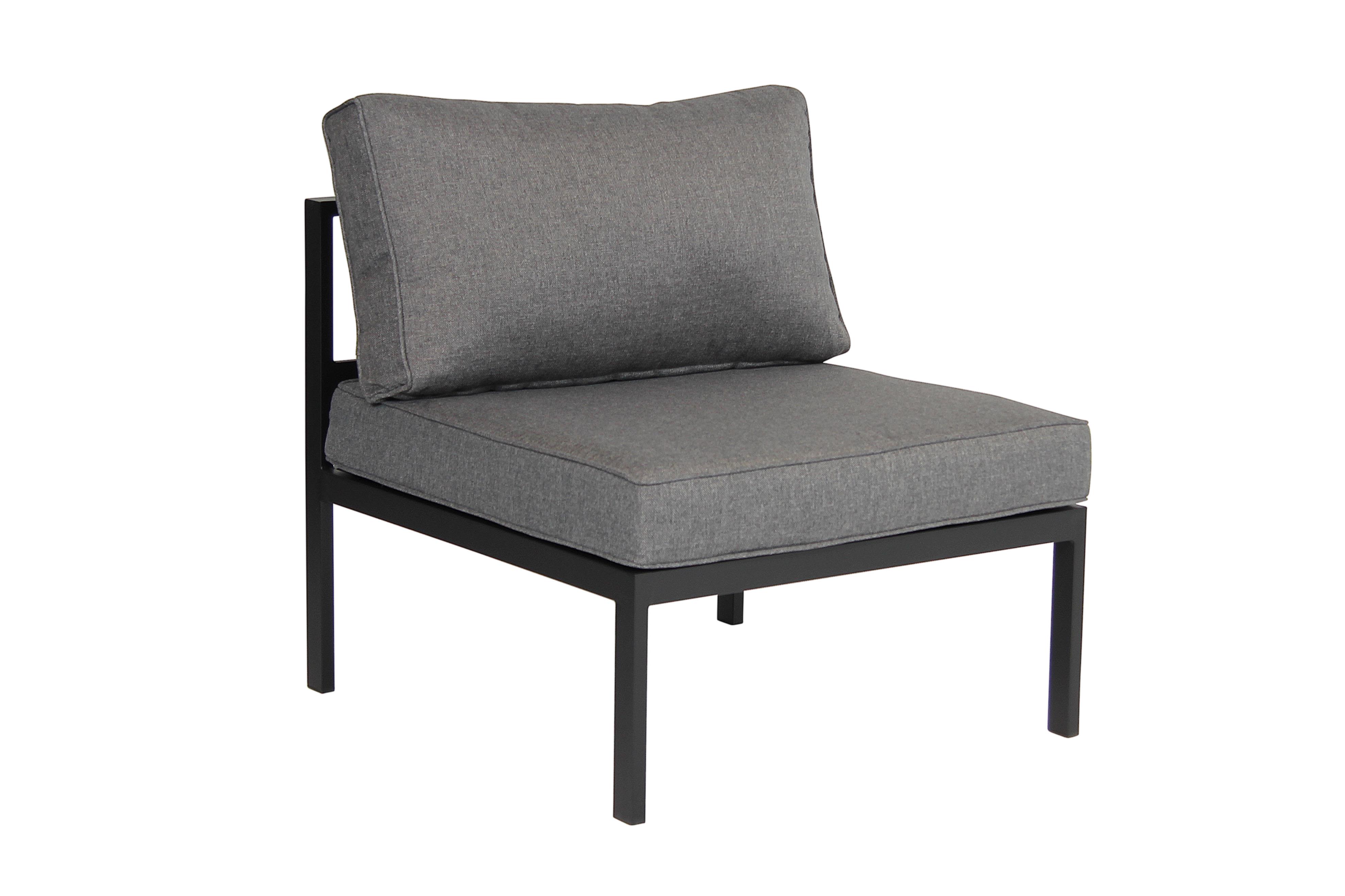 Brafab Leone Modulsoffa mittdel Svart