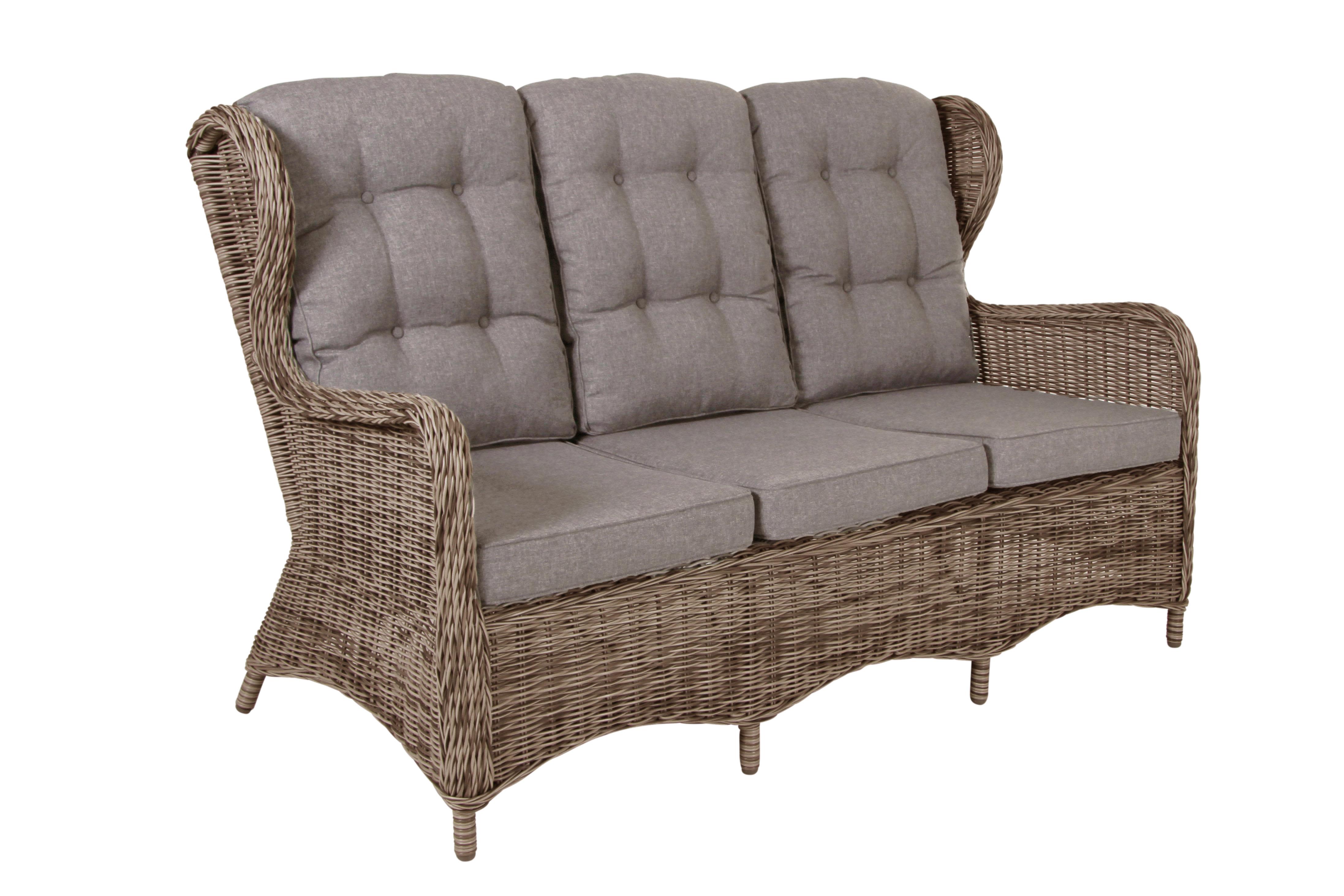 Brafab Rosita Loungesoffa 3-sits Natur