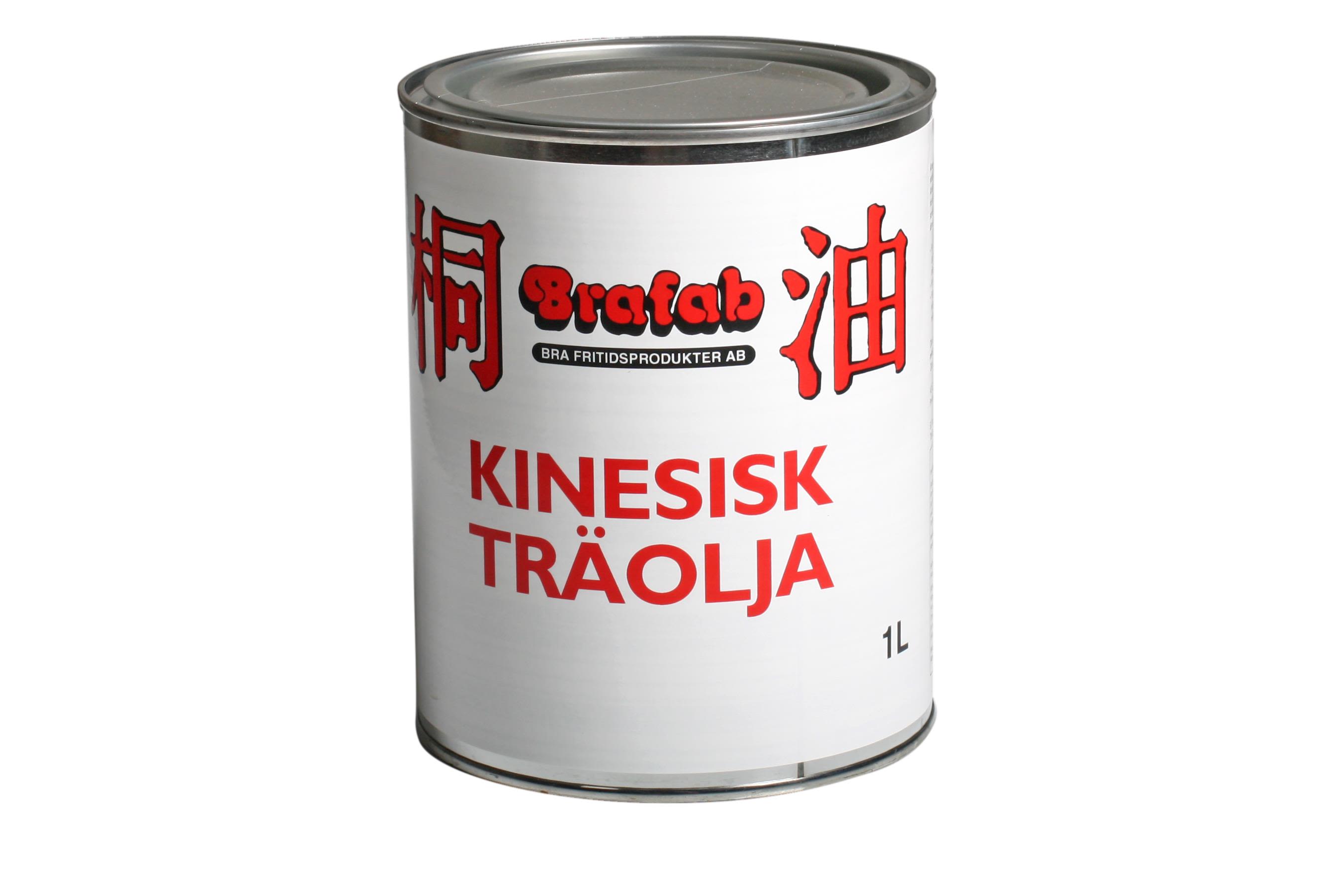 Brafab 7614 Träolja 1 l, kinesisk, ofärgad