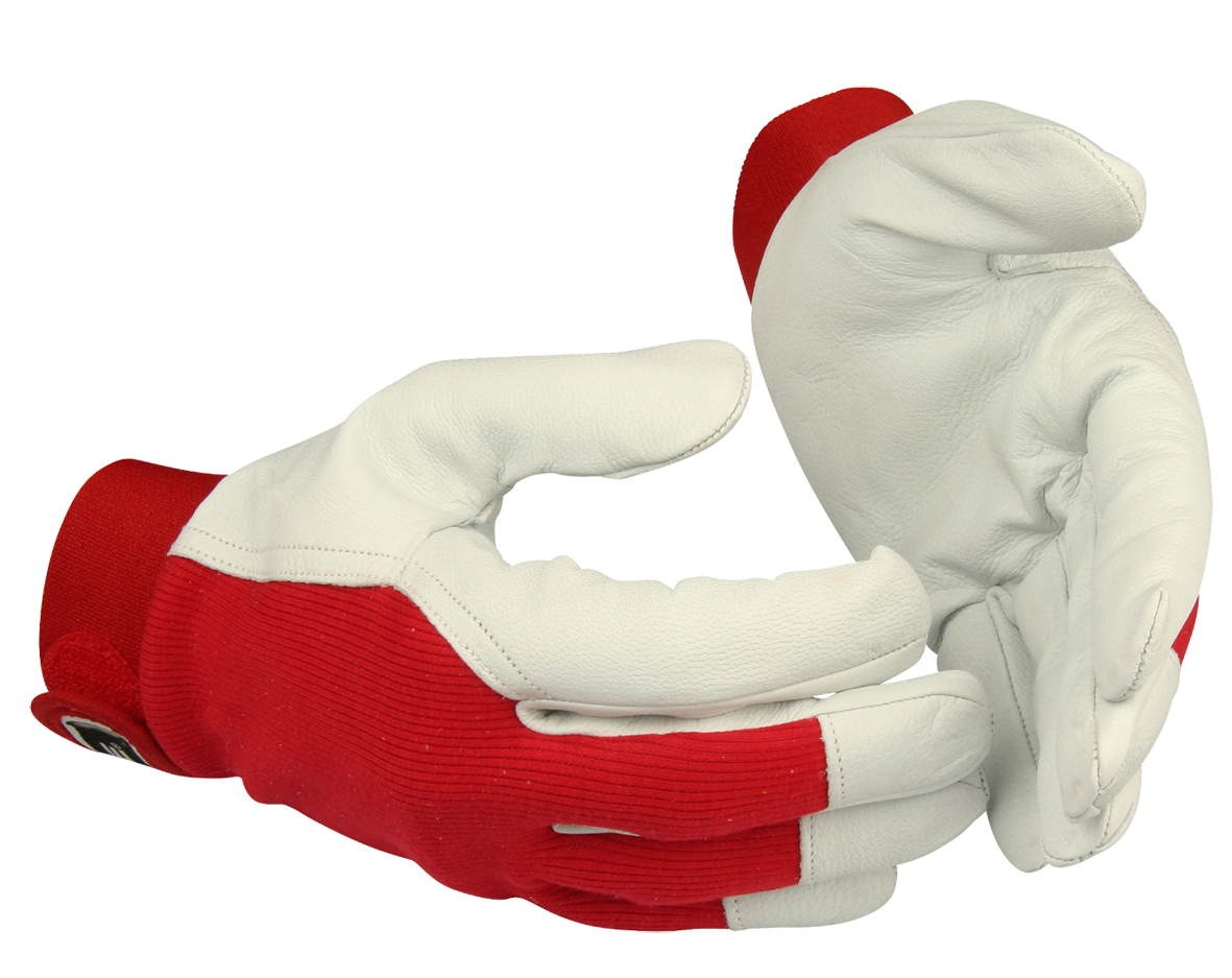 Guide Gloves 104 Handske läder, bomull, velcro 10