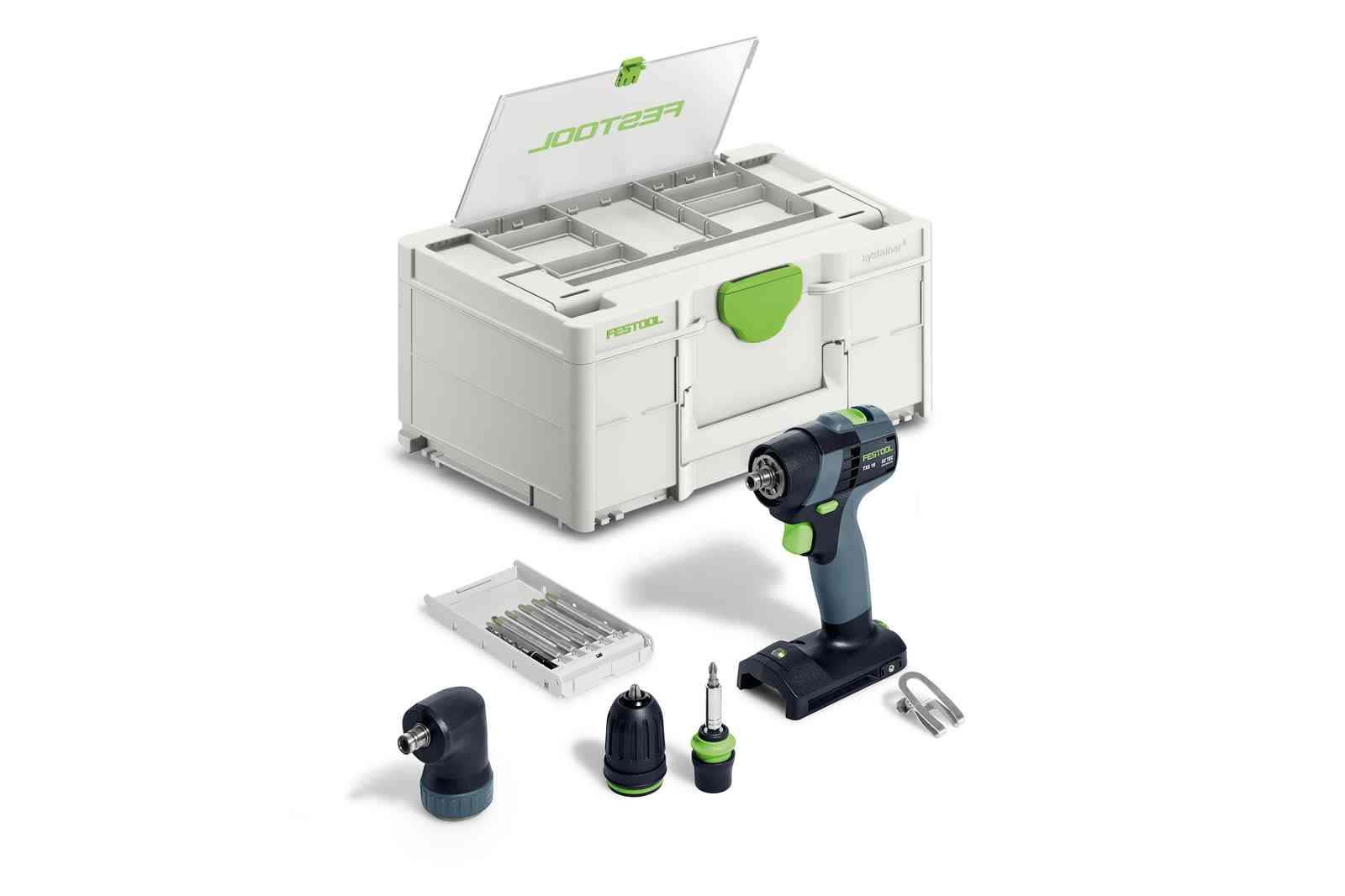 Festool TXS 18-Basic-set Skruvdragare utan batteri och laddare