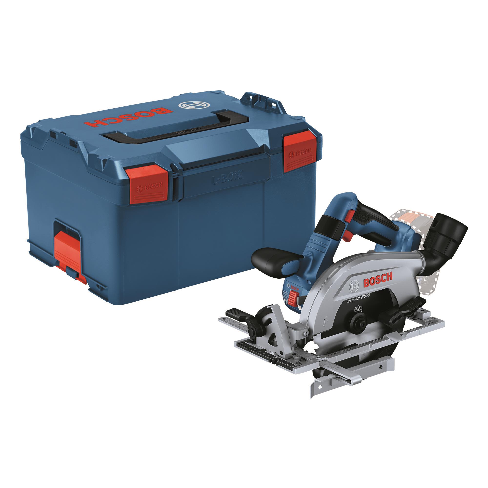 Bosch GKS 18V-57-2 L PROFESSIONAL, Tre, Sort, Blå, Sølv, Børsteløs, 16,5 cm, 5000 RPM, 5,7 cm - SOLO