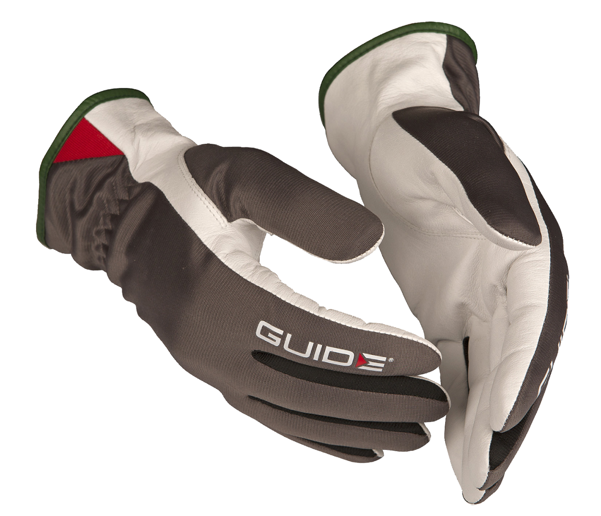 Guide Gloves 341 Handske läder, skärskydd, öppen krage 8