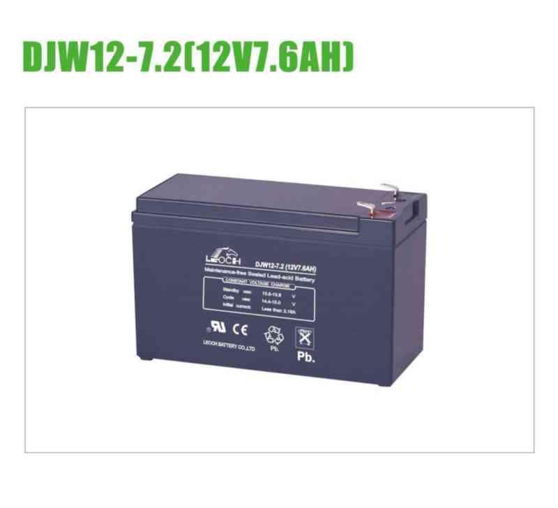 Leoch DJW12-7,2 Blybatteri