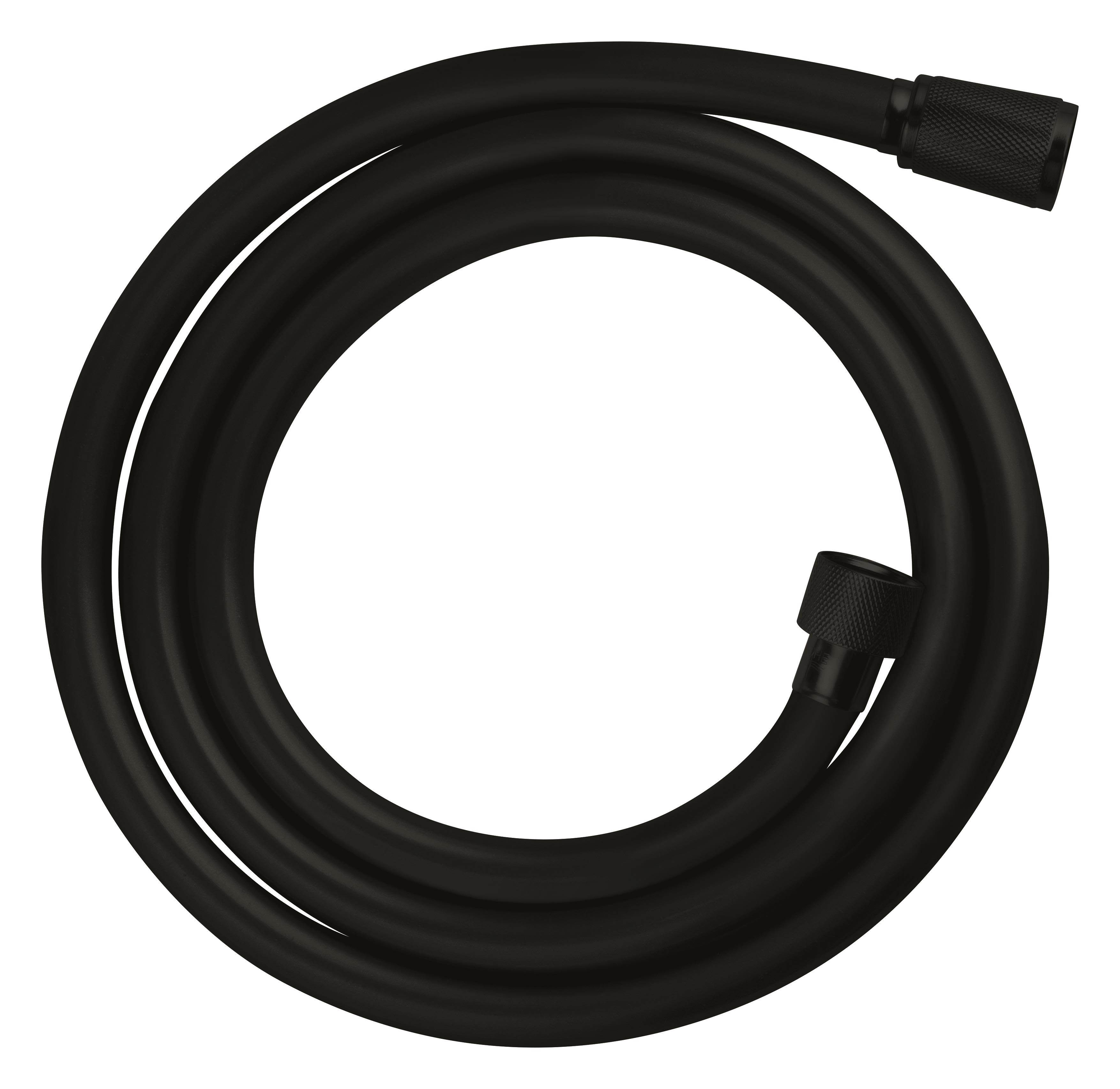 Grohe VitalioFlex Trend 287412432 Bruseslange sort, G 1/2" x 1/2" 1 500 mm