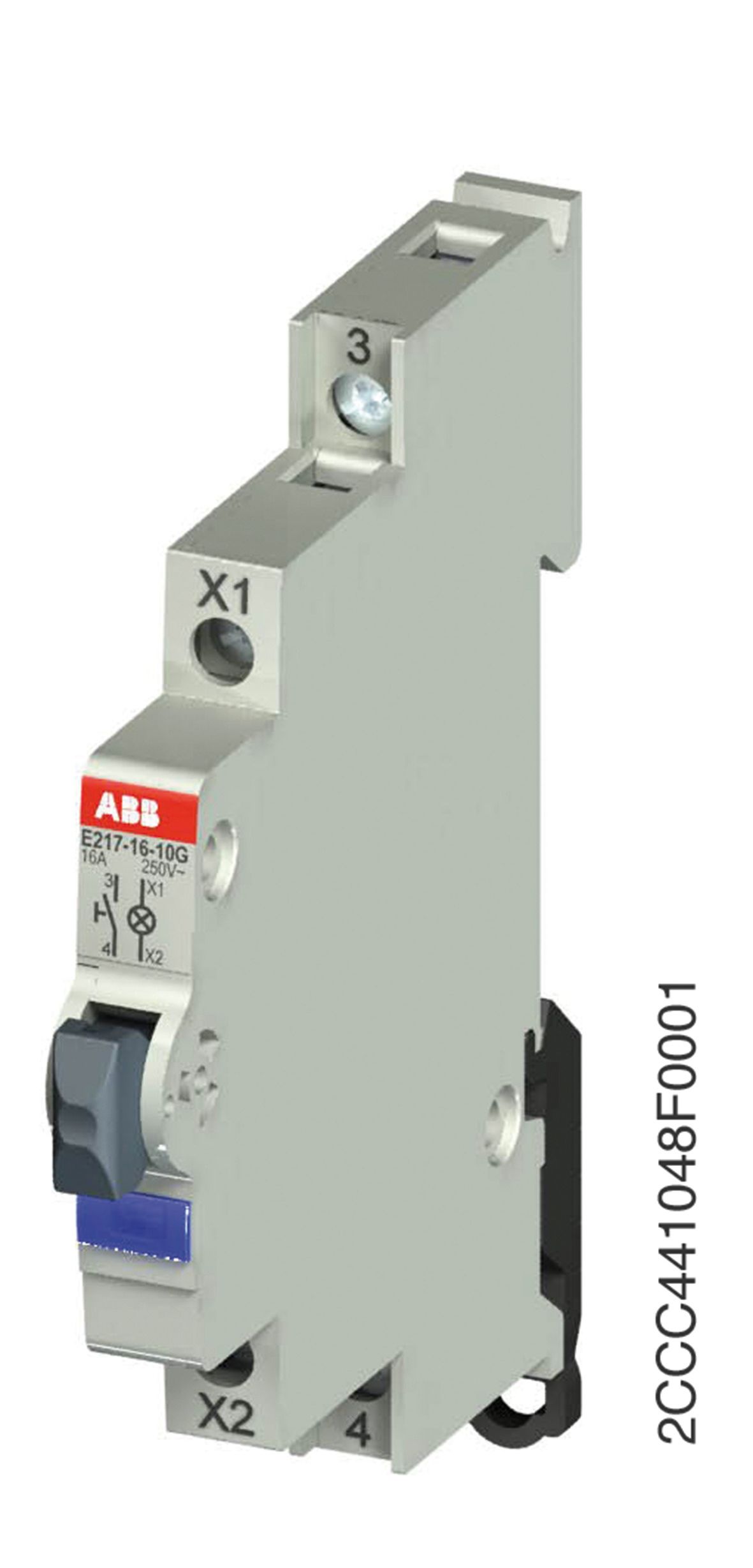 ABB 2CCA703250R0001 Tryckknapp 1-pol, brun