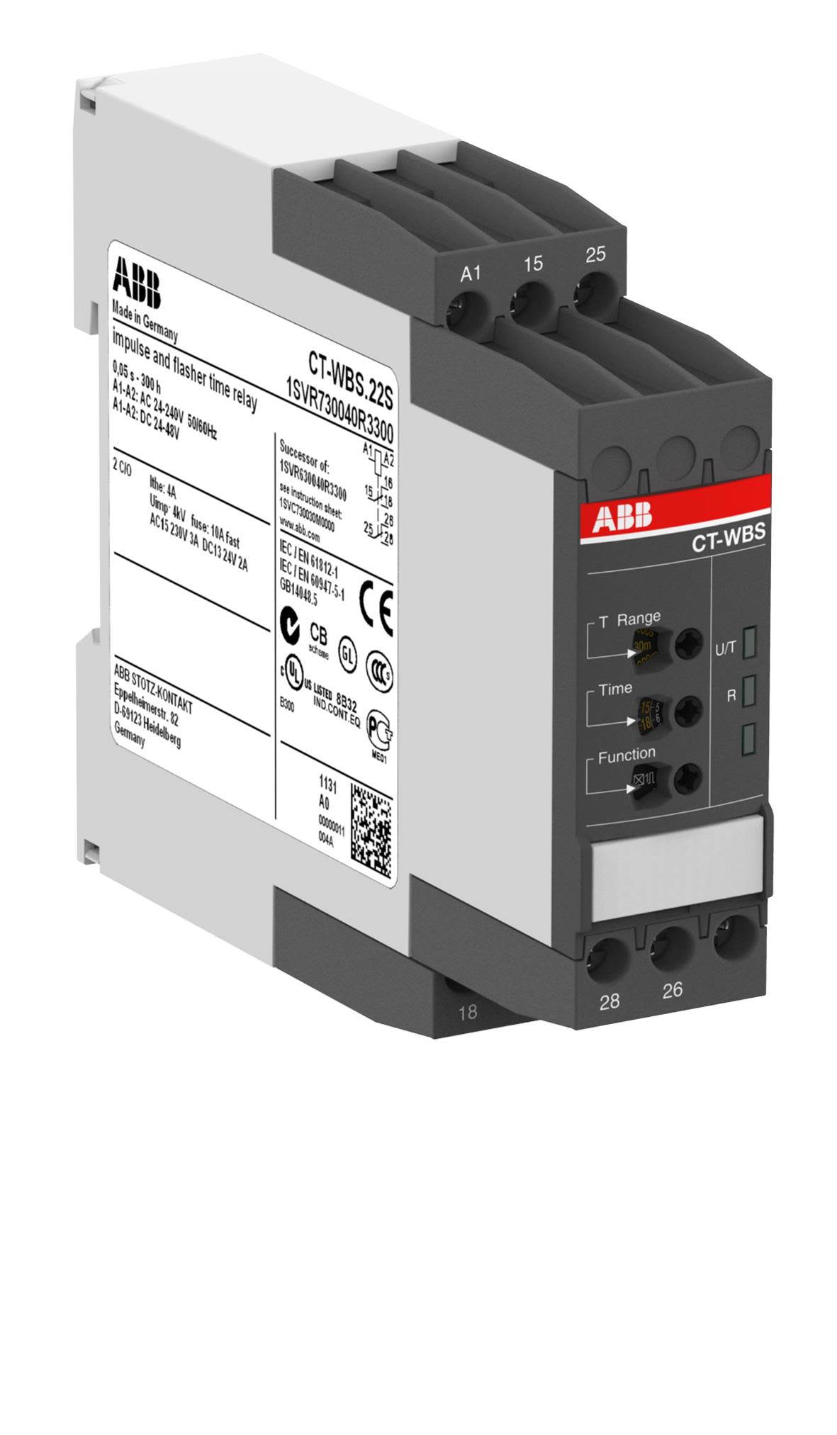 ABB 1SVR730040R3300 Tidrelä