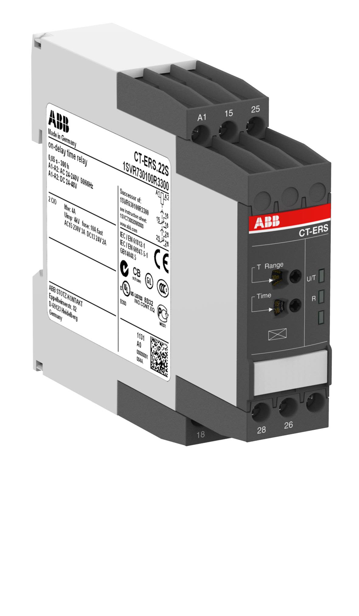 ABB 1SVR740100R3300 Tidrelä