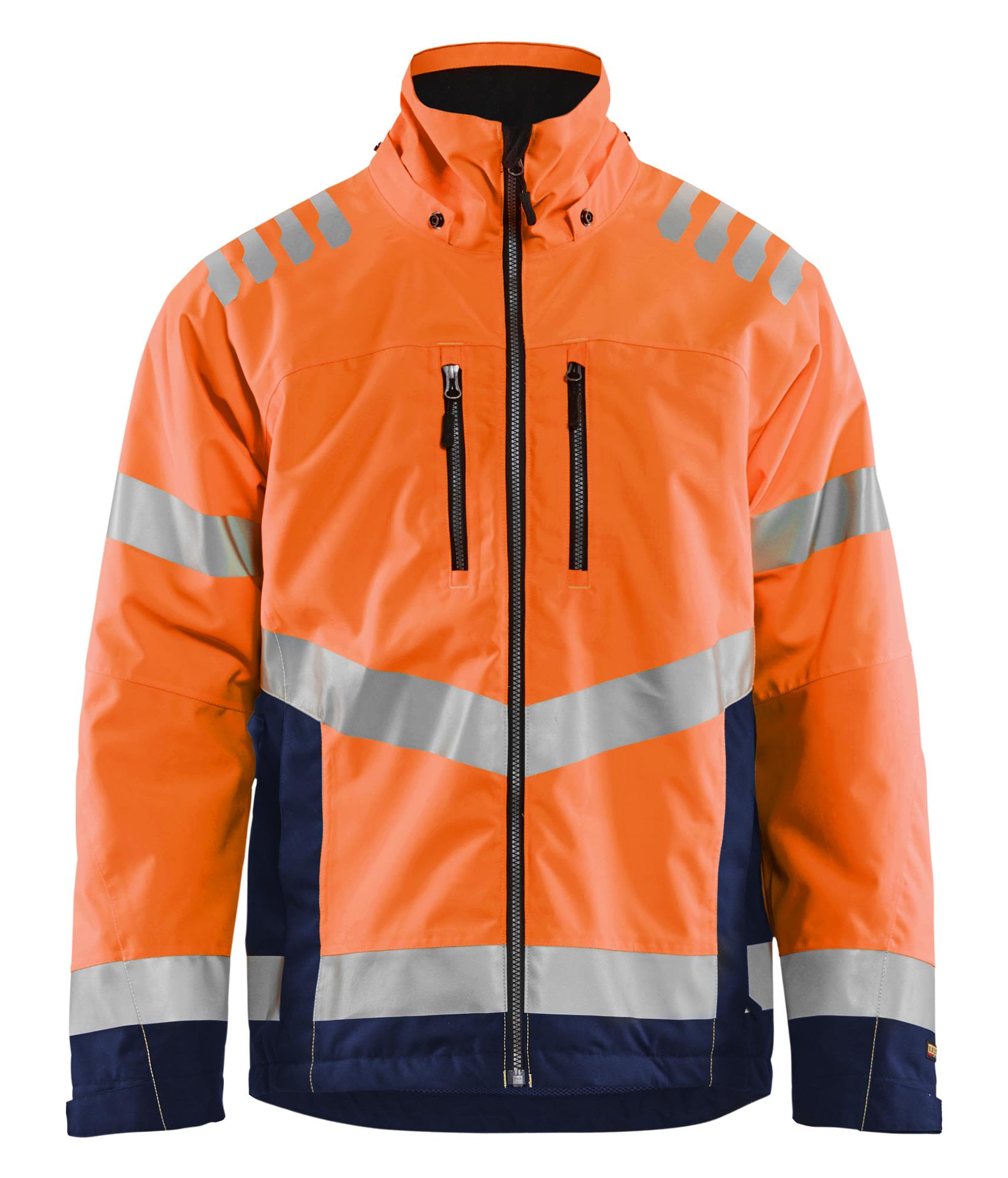 High vis oransje/marineblå m