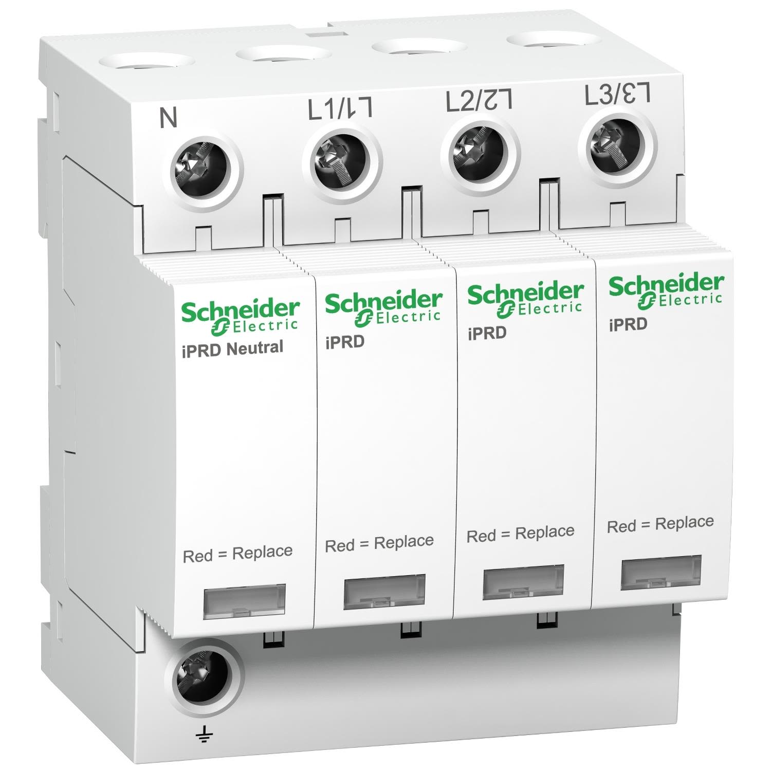 Schneider Electric A9L65601 Överspänningsskydd 3 P+N för TT och TN-S nät, typ 2