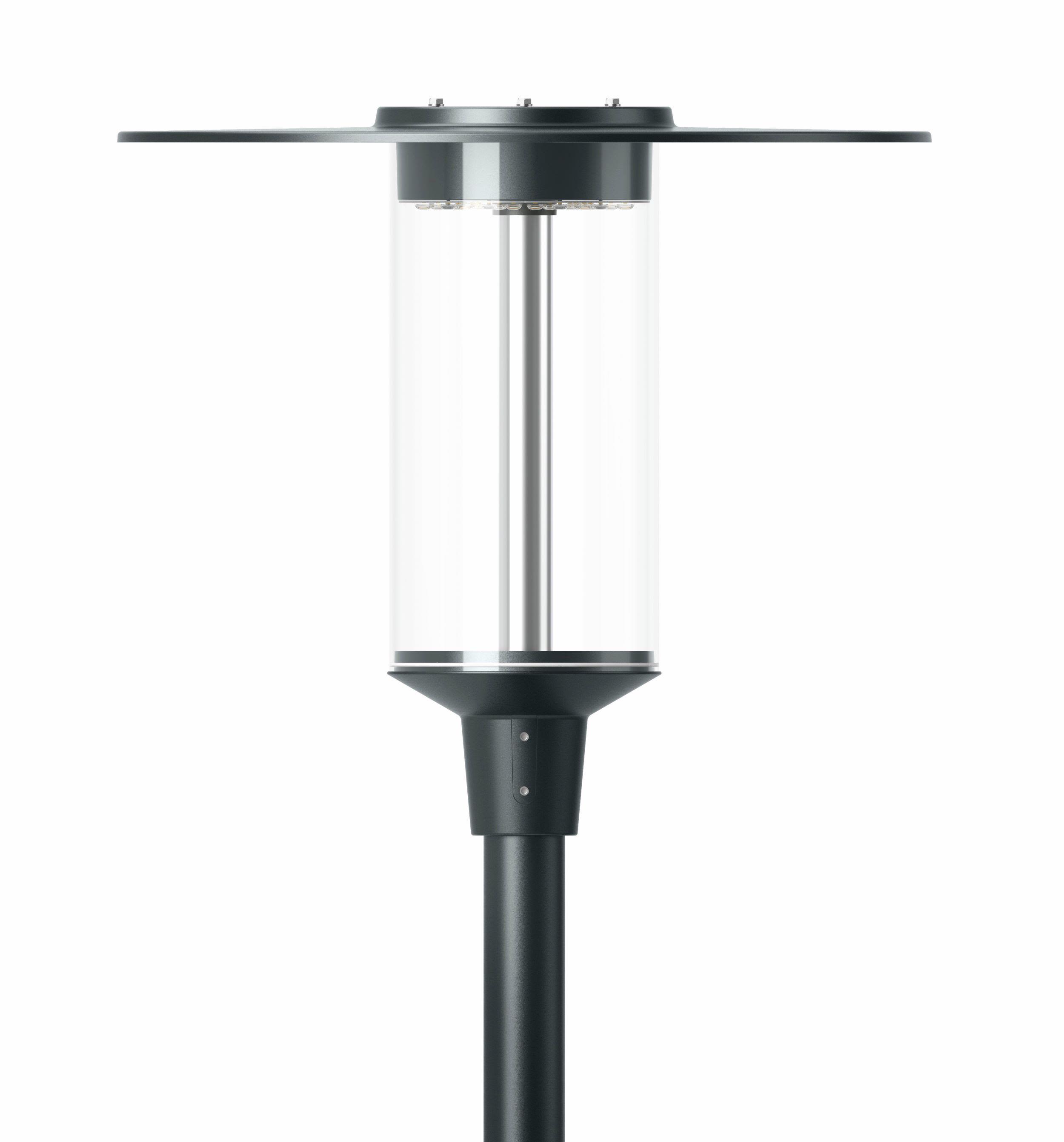 Airam Atlas Stolparmatur 33 W, Svart/aluminium