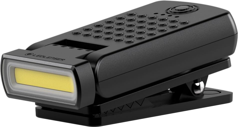 Led Lenser W1R Work ficklampa clips, laddbar 60-220lm