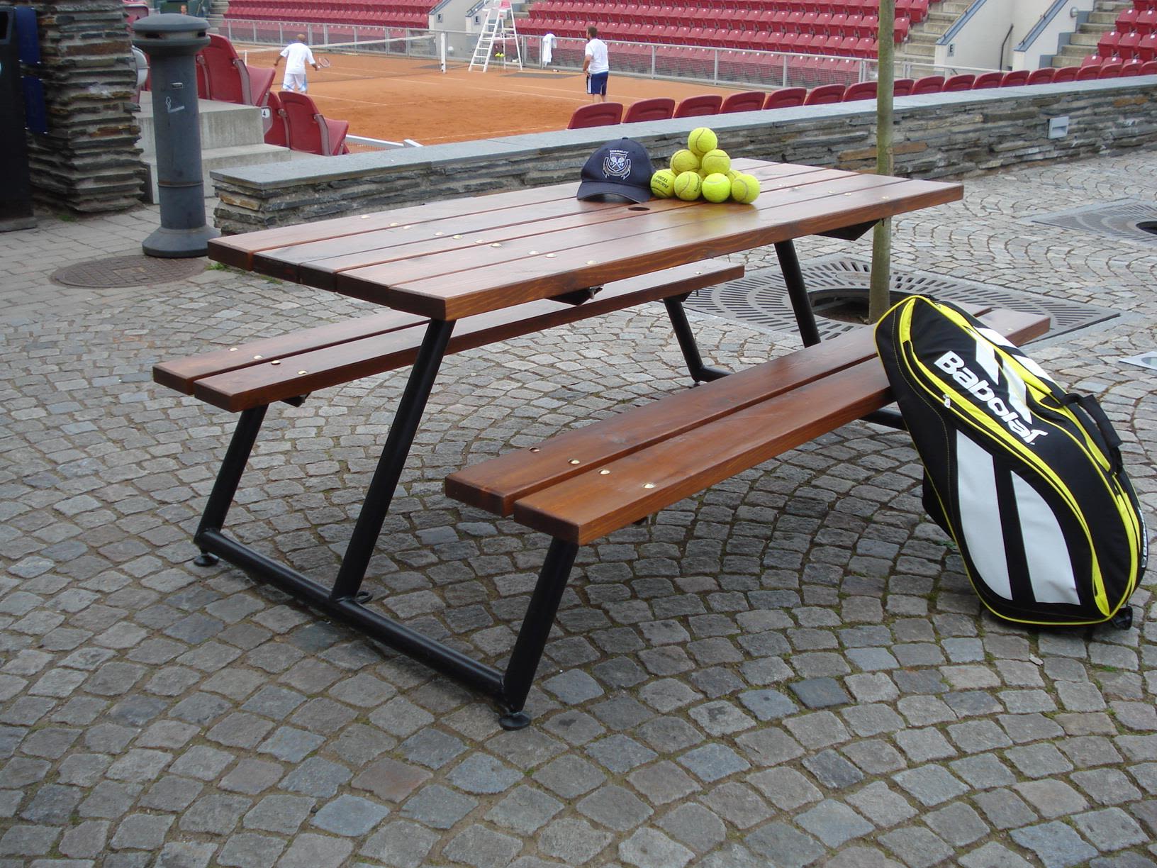 Eden Wood Stockholm EW 0973-6B Picknickbord Brun