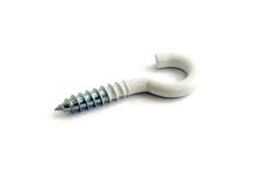 Habo 90746 Lampkrok vit, 5-pack 65 mm