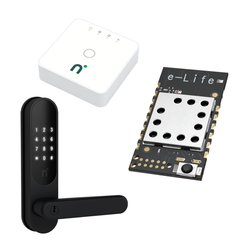 Nimly Touch + Connect Module & Connect Gateway Kodlås