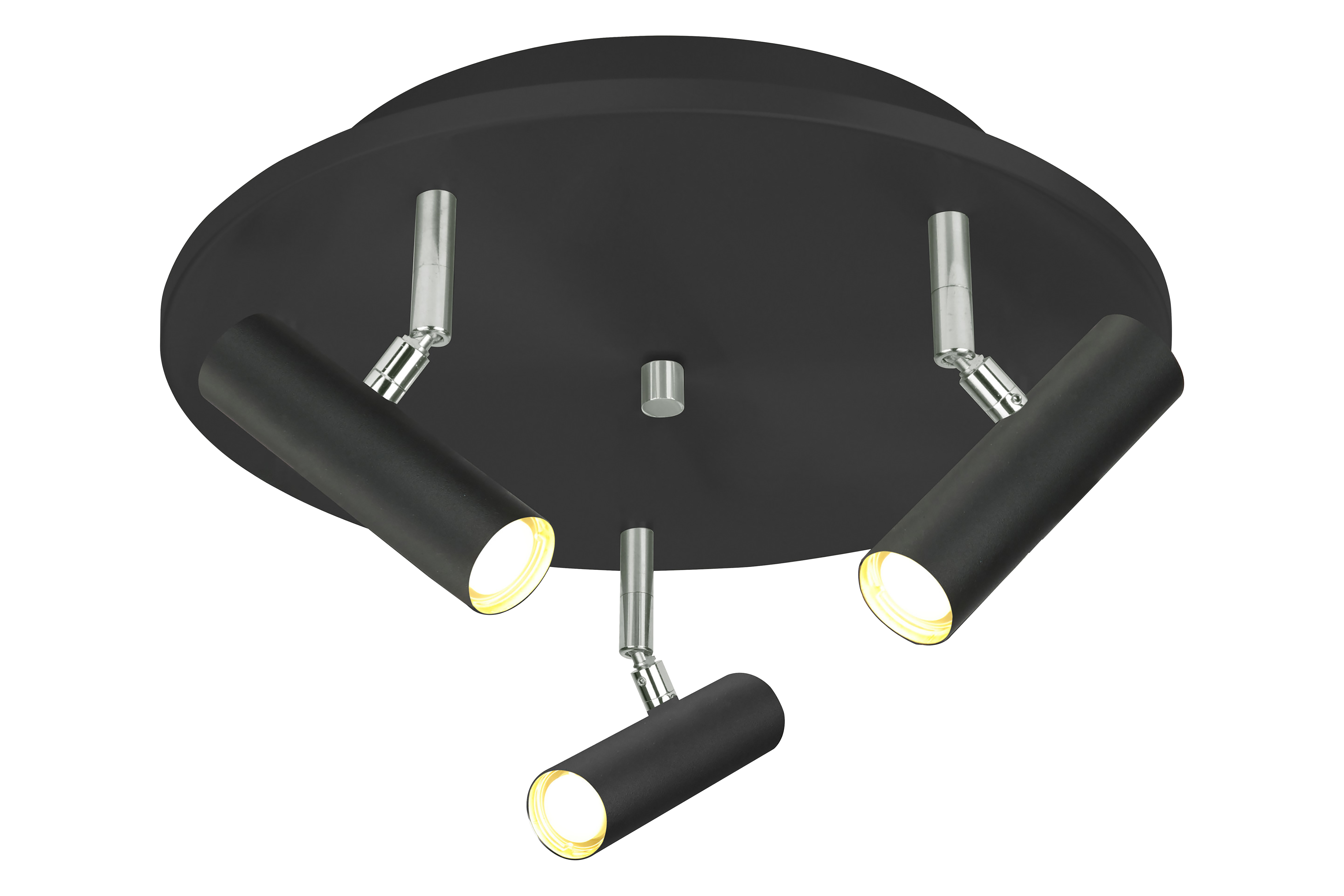 Aneta Lighting Artic 76009-15 Spotlight 3 x 6 W LED, 3000 K Svart/krom