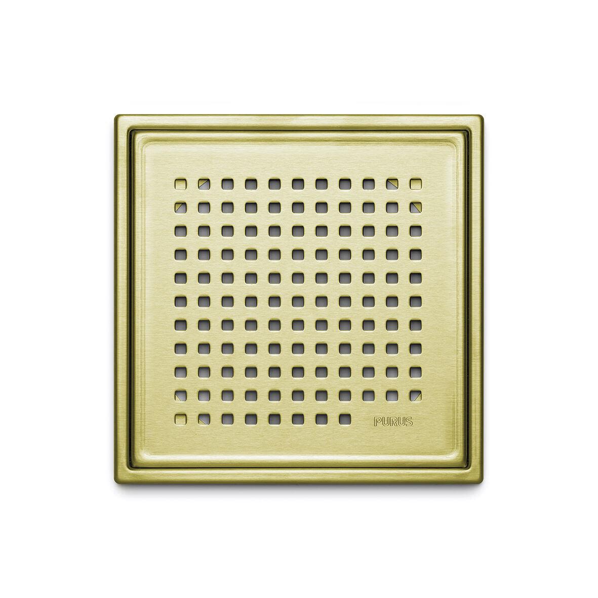 Purus Chess Klinkerram 197x197x6 mm Mässing
