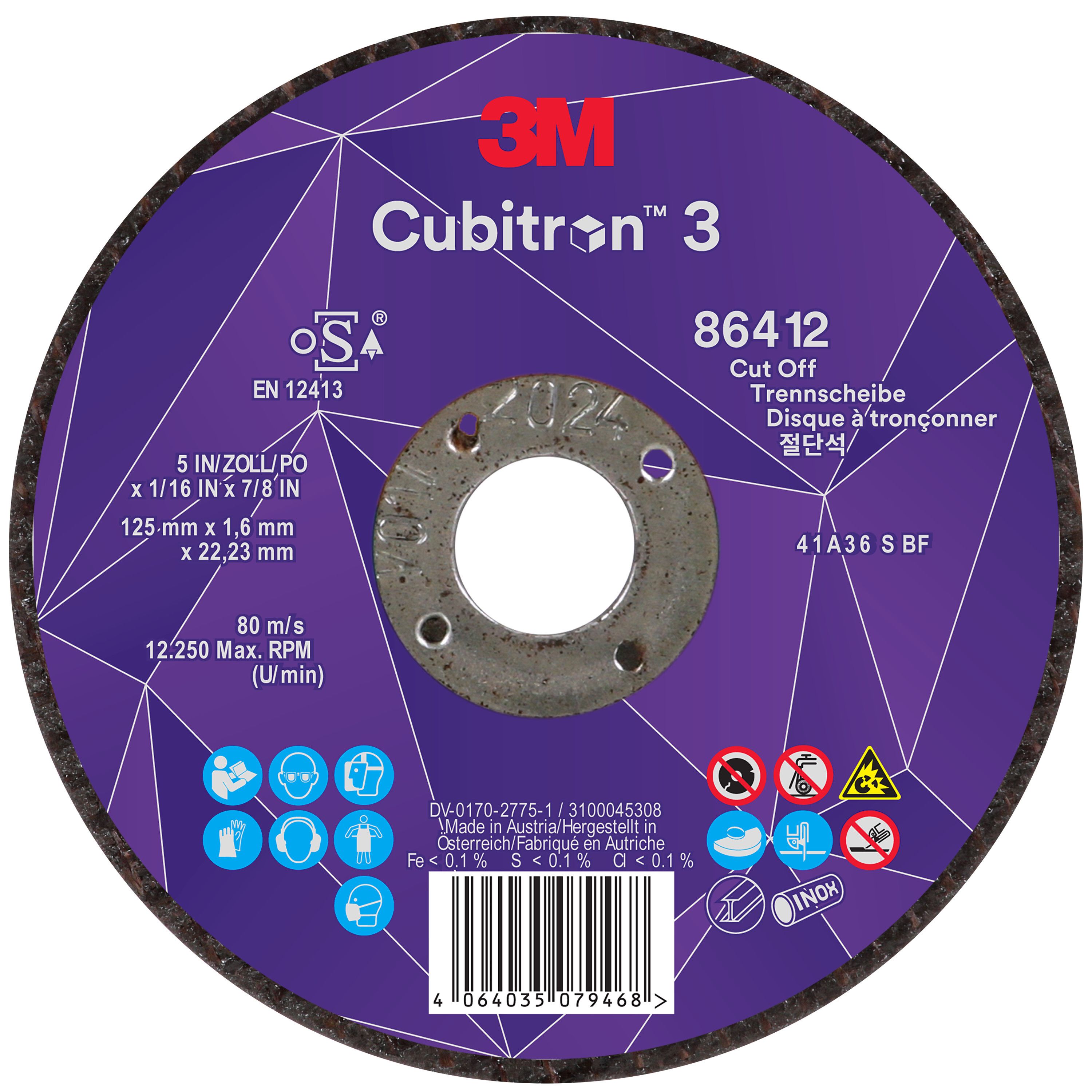 3M Cubitron 3 Katkaisulaikka