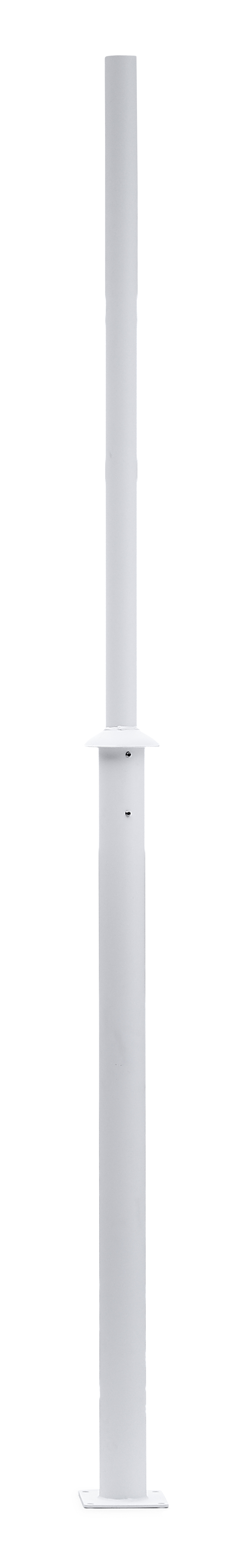 Westal Fast Stolpe 2,15 m Hvit