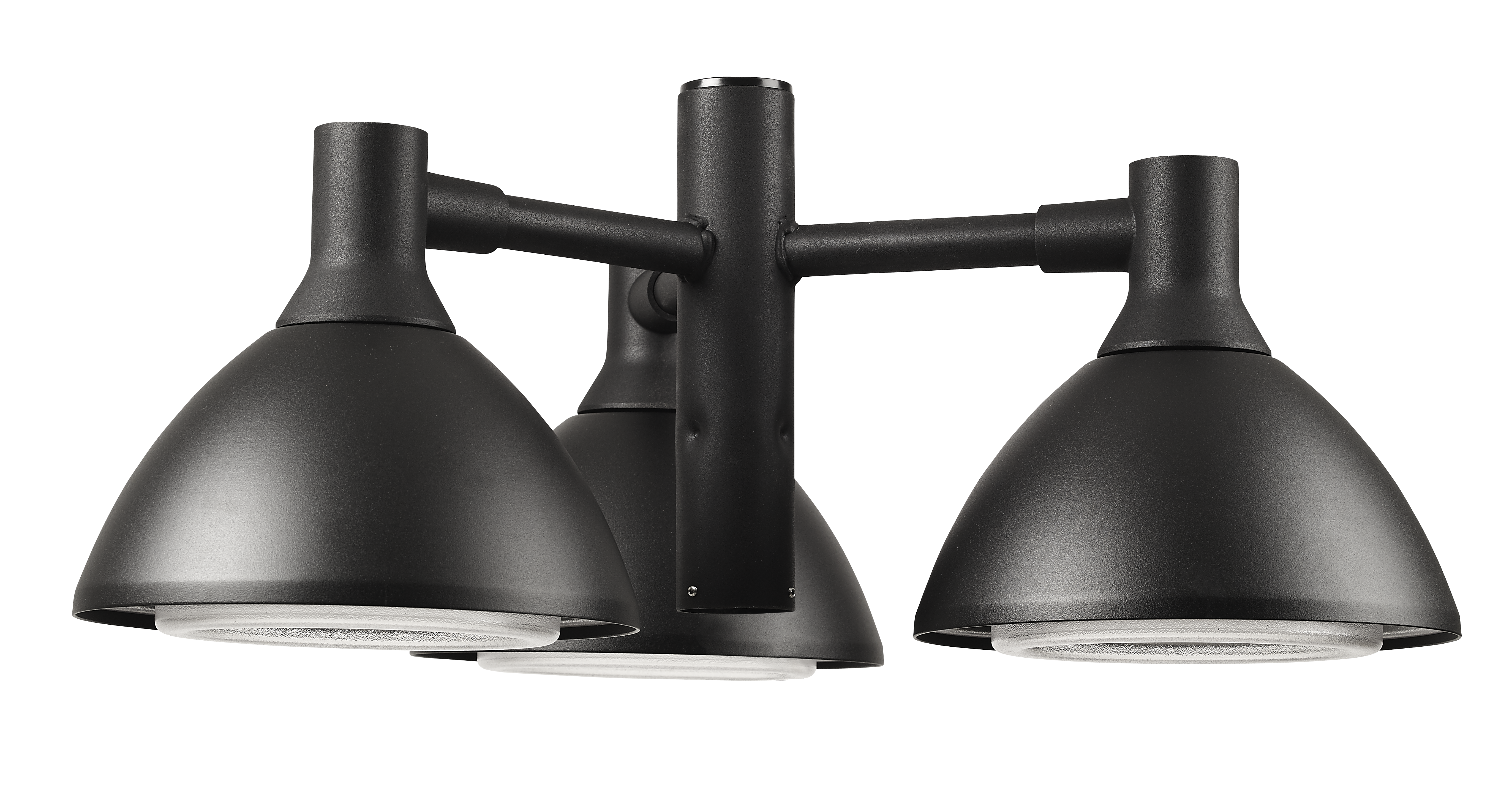 Westal Ark Mini Trippel Stolpearmatur 30 W, 1875 lm Svart