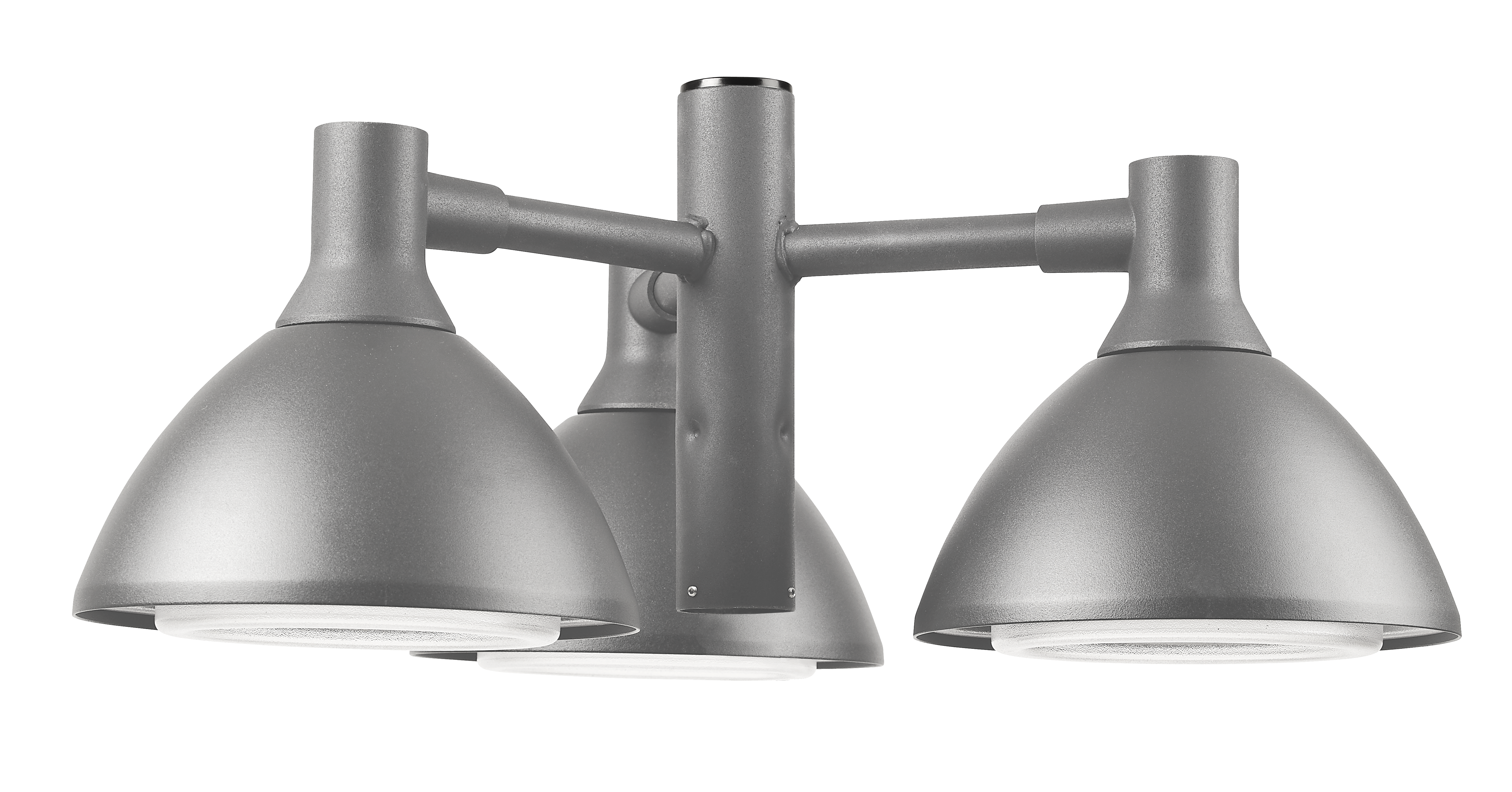 Westal Ark Mini Trippel Stolpearmatur 30 W, 1875 lm Sølv/aluminium