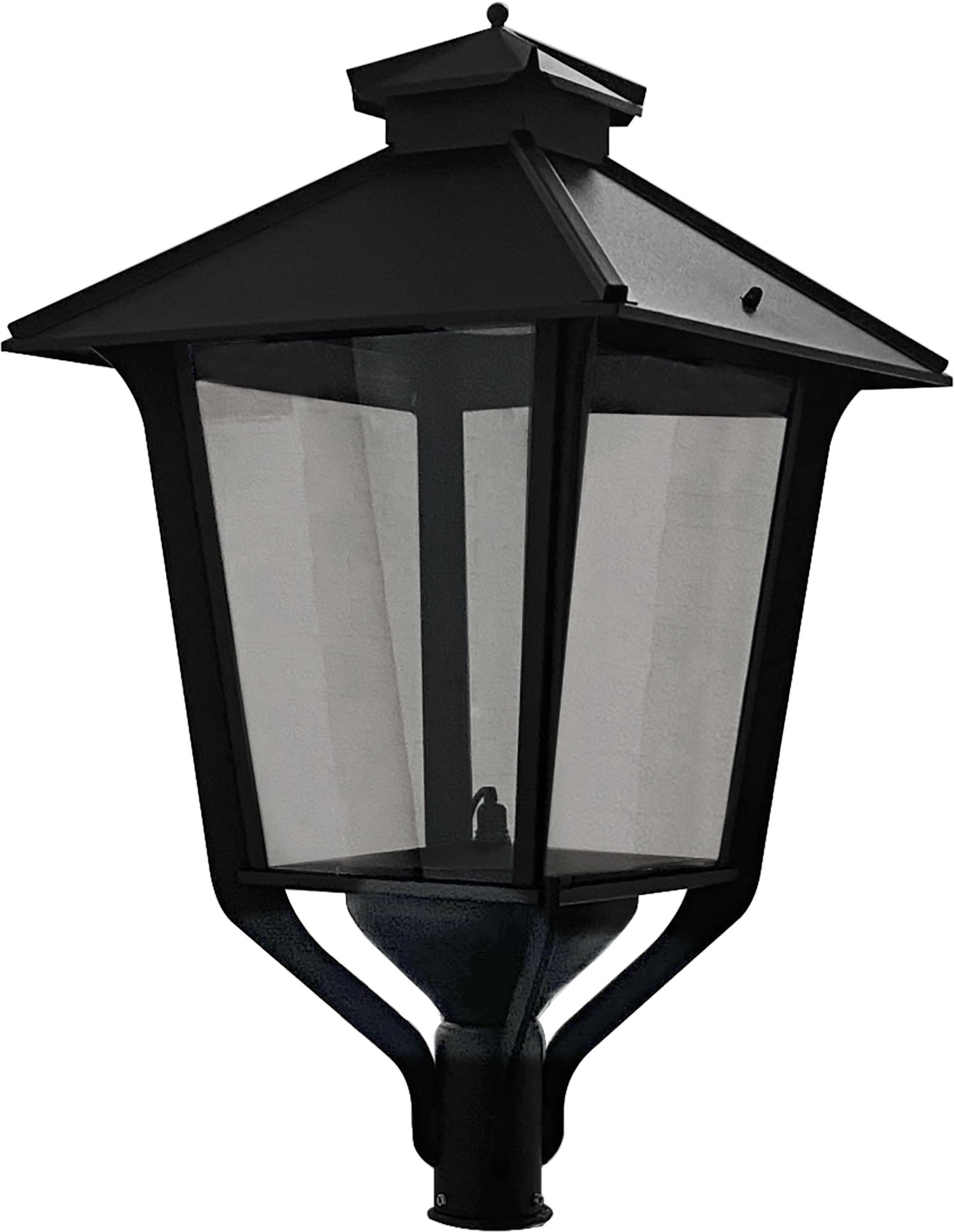 Westal Brahe Stolparmatur svart, LED, 780 x 450 mm