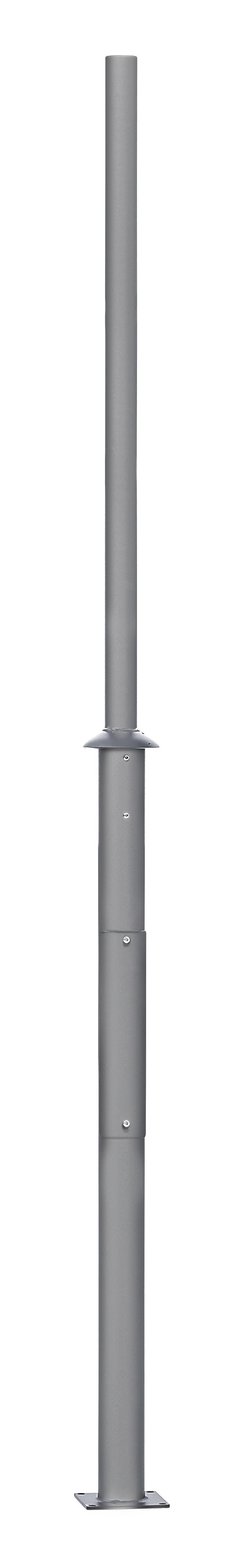 Westal Fast Stolpe 2,15 m Sølv/aluminium