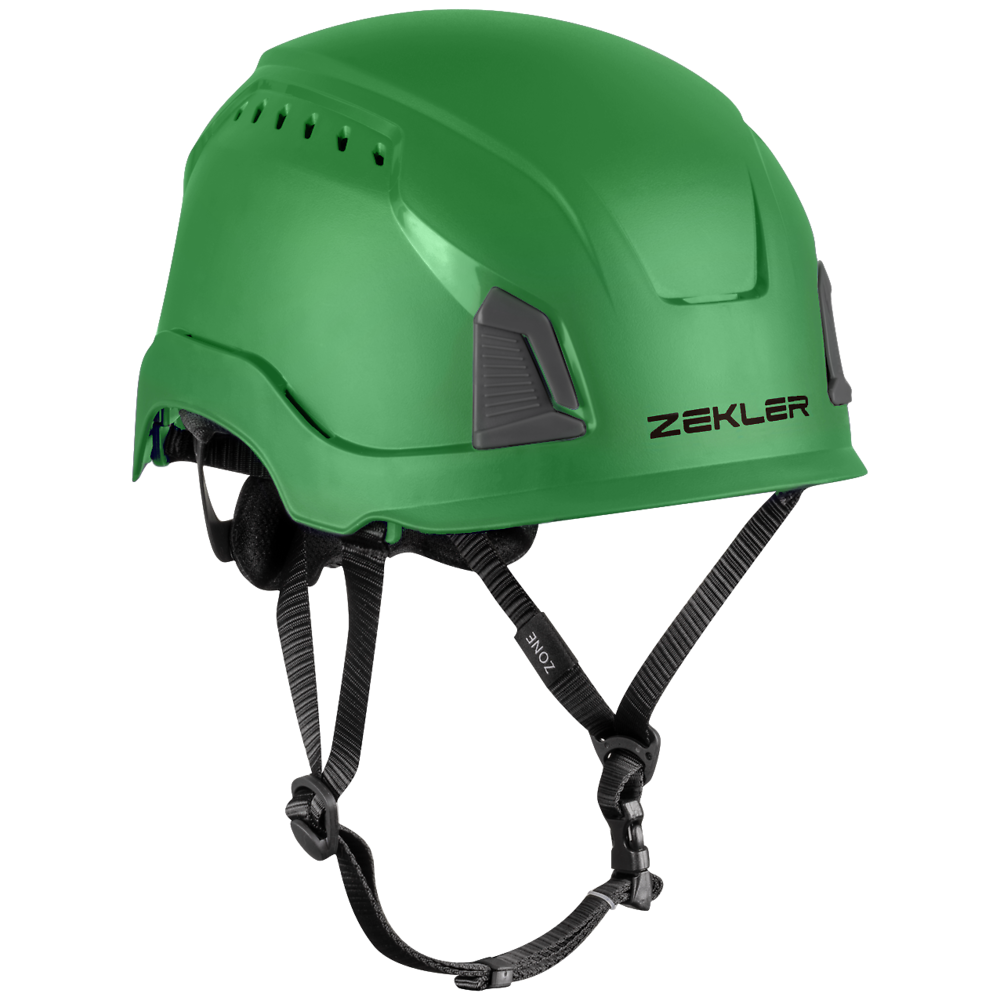 Zekler Zone Standard Grön Skyddshjälm med 12 ventilationshål Grön