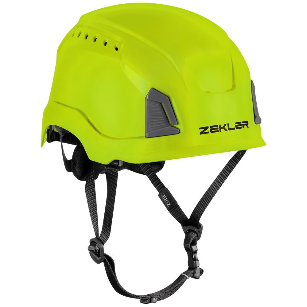 Zekler Zone Standard Hi-Vis Gul Suojakypärä 12 tuuletusaukkoa Hi-Vis -keltainen