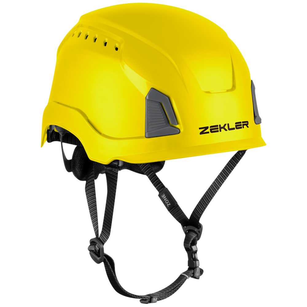 Zekler Zone Standard Gul Skyddshjälm med 12 ventilationshål Gul