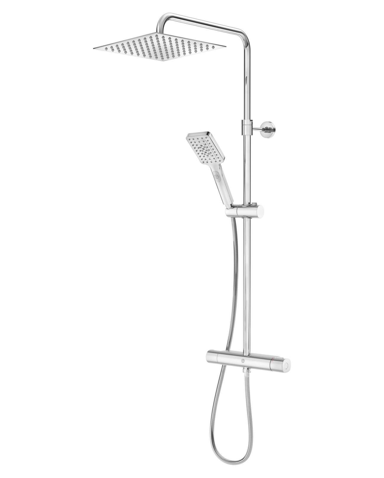 Gustavsberg Atlantic Square GB41201335 Takduschset 160 c/c, krom