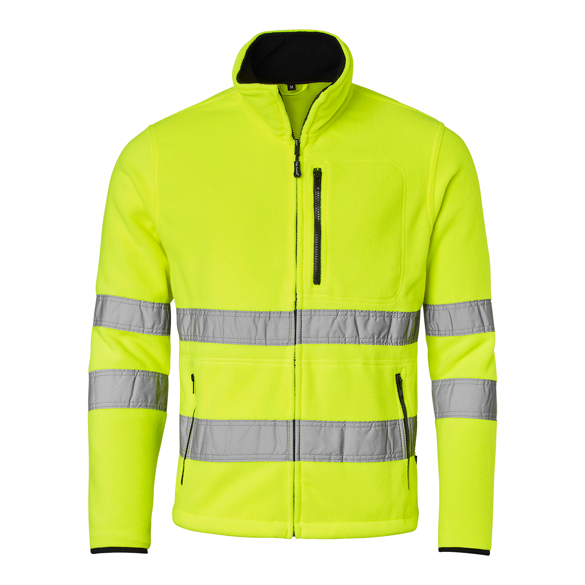 Top Swede 4642 Fleecejacka varsel, gul Varsel, gul