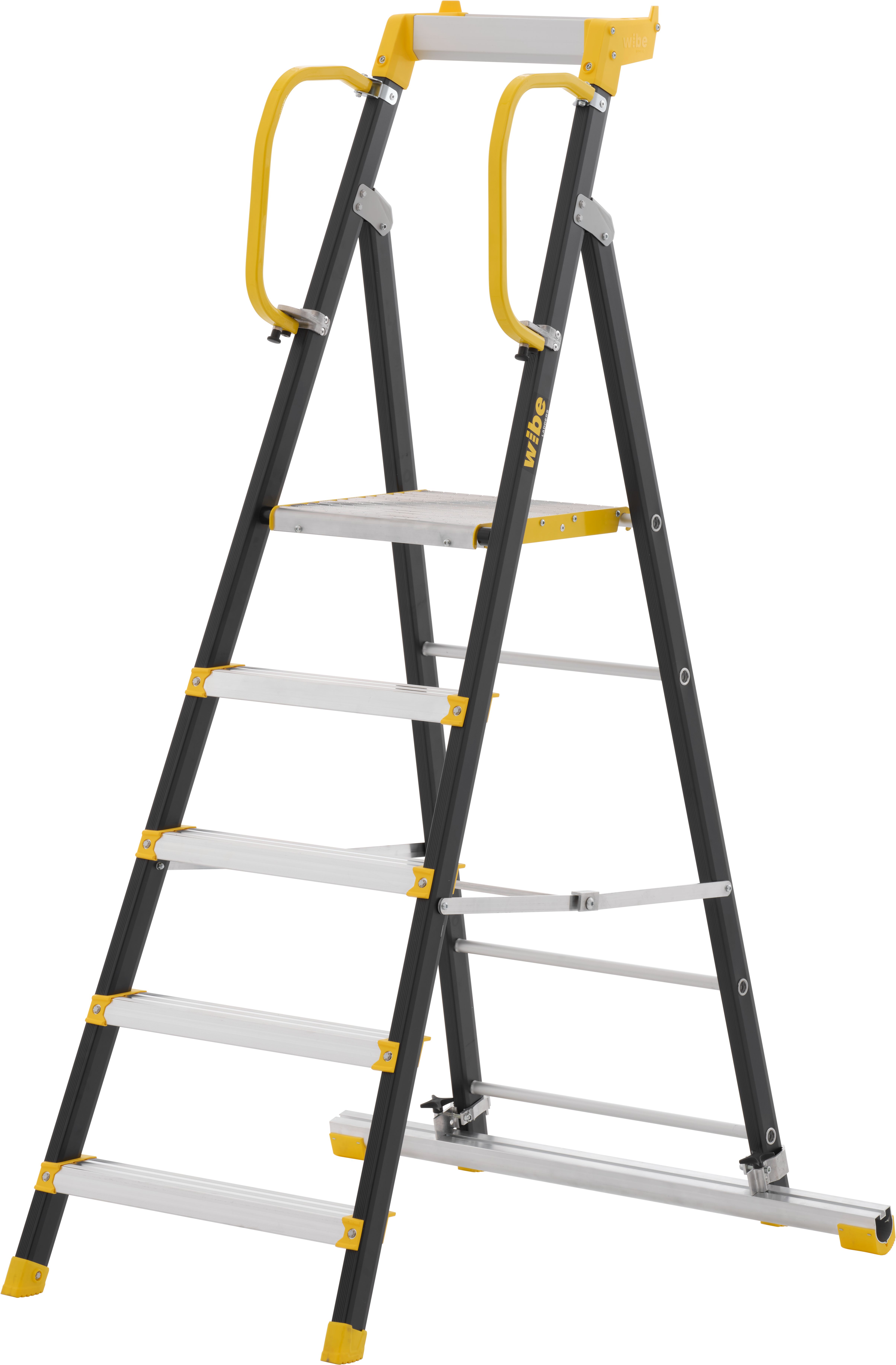 W.steps 200P W 200P-5 SF Trappestige med trinnfot, 1200 mm