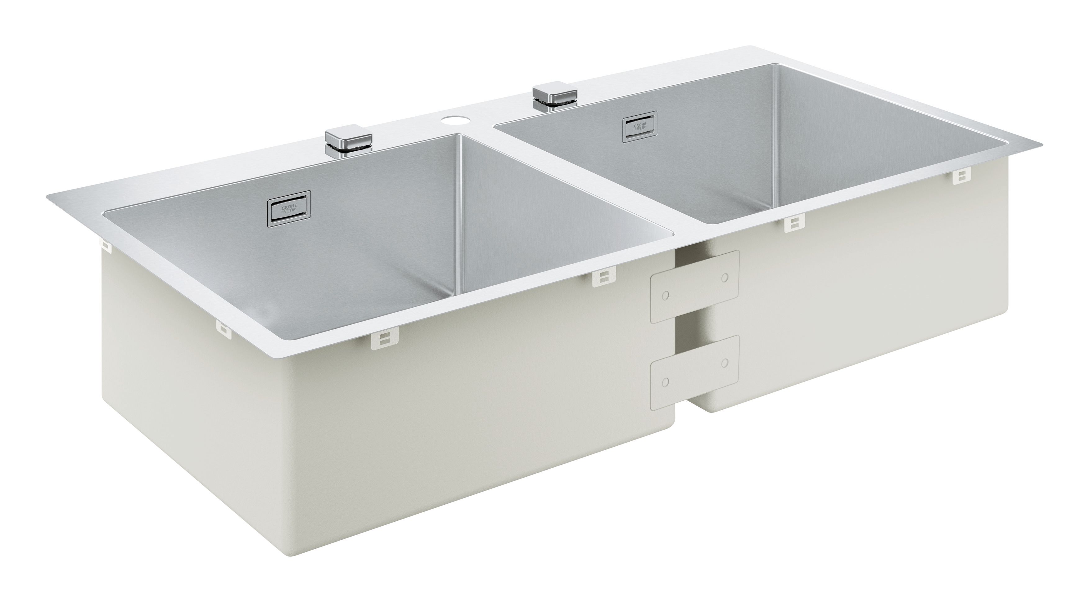Grohe K800 Diskho Borstat stål