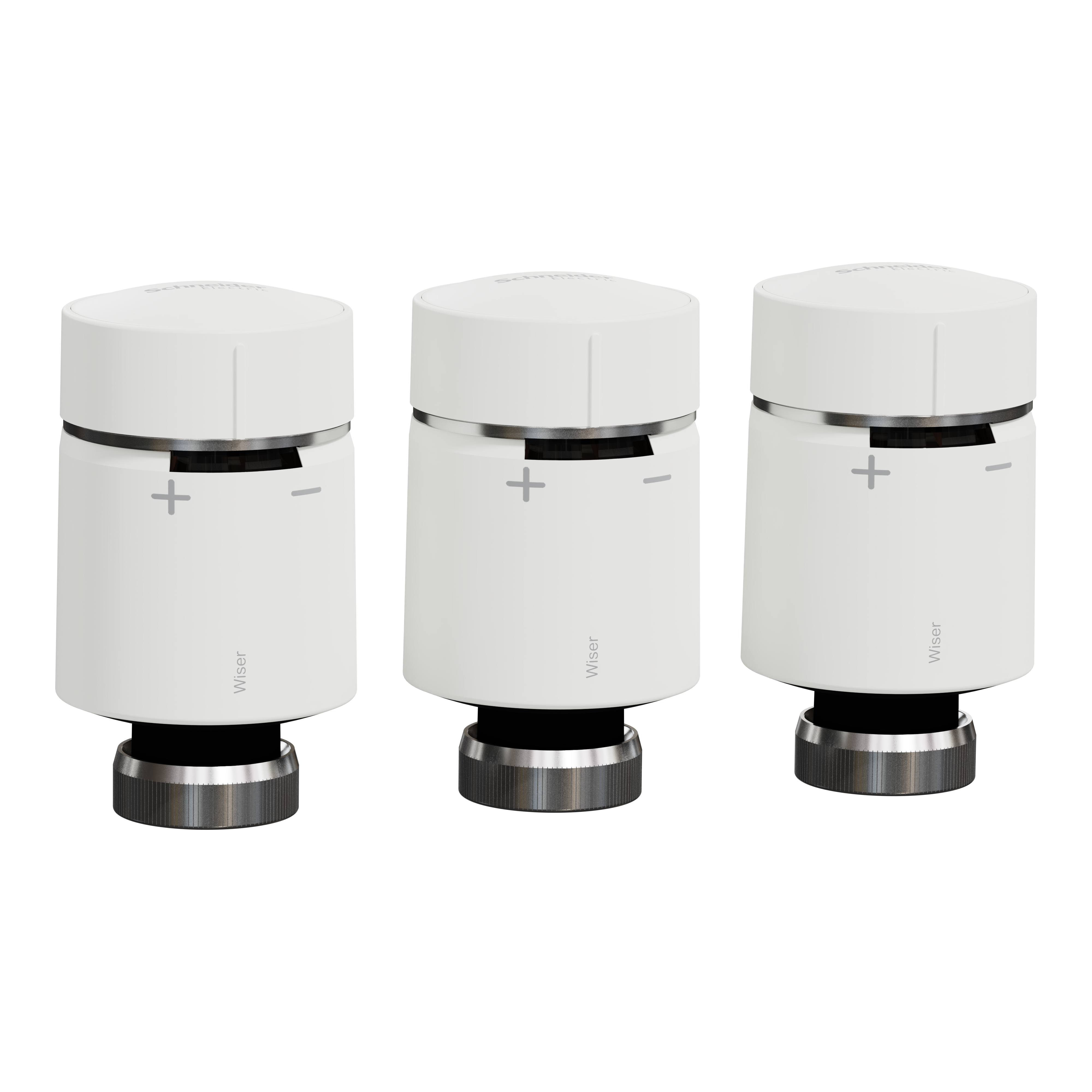 Schneider Electric CCTFR6908WA Radiatortermostatpaket 3-pack