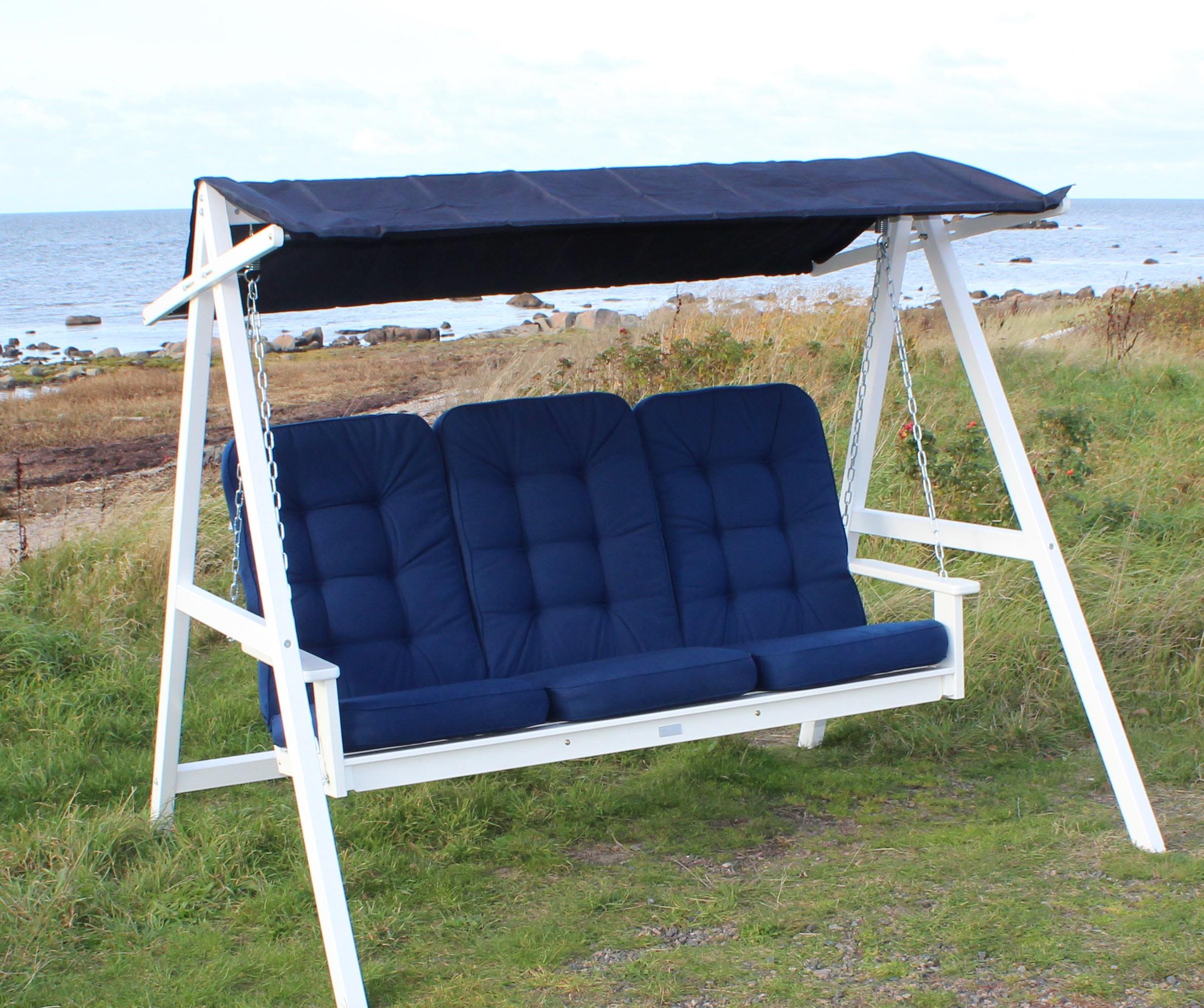 Eden Wood Torekov EW 0969-5 Hammock 3-sits Vit