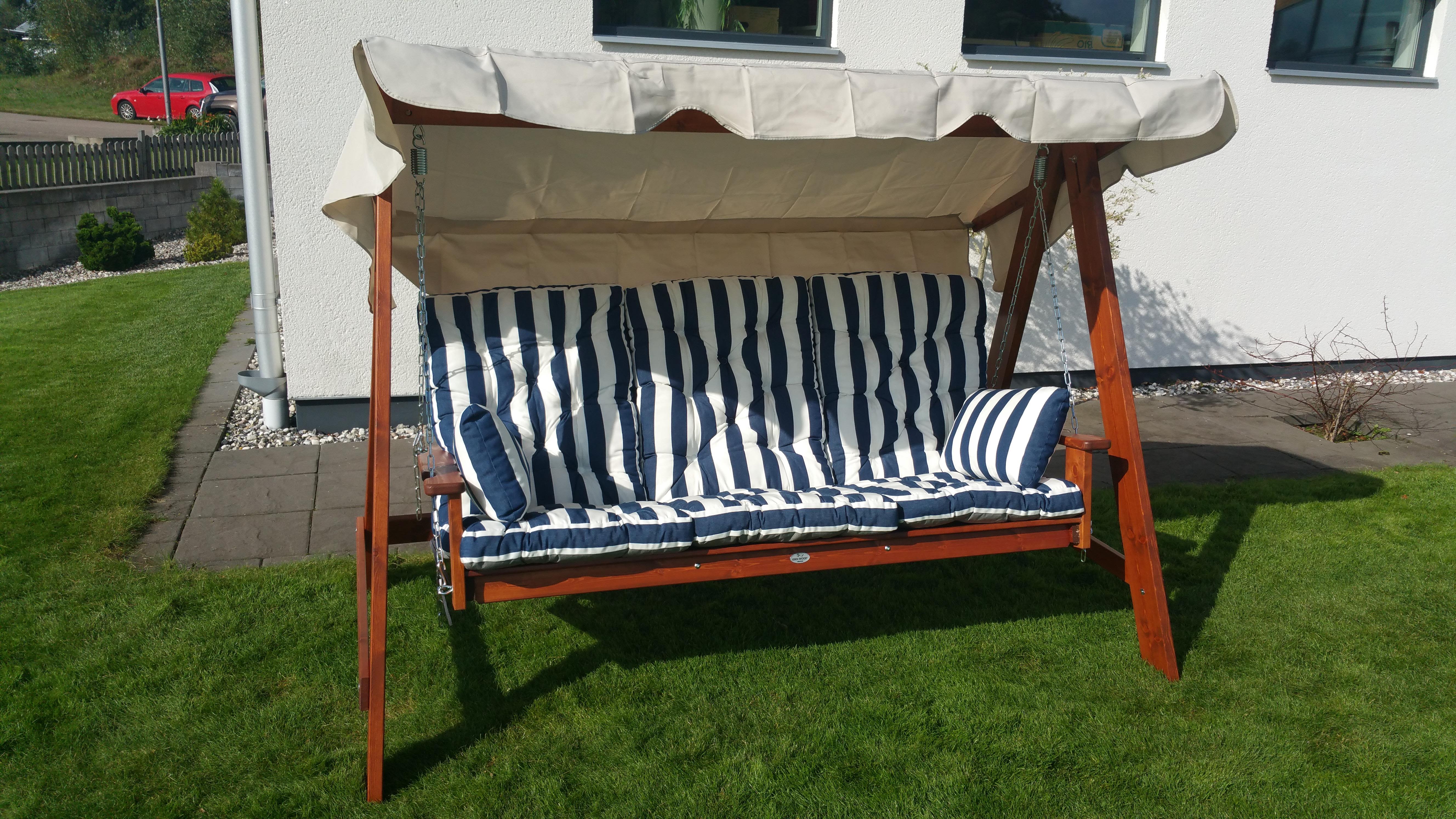 Eden Wood Mellby EW 0953-6 Hammock 3-sits Brun