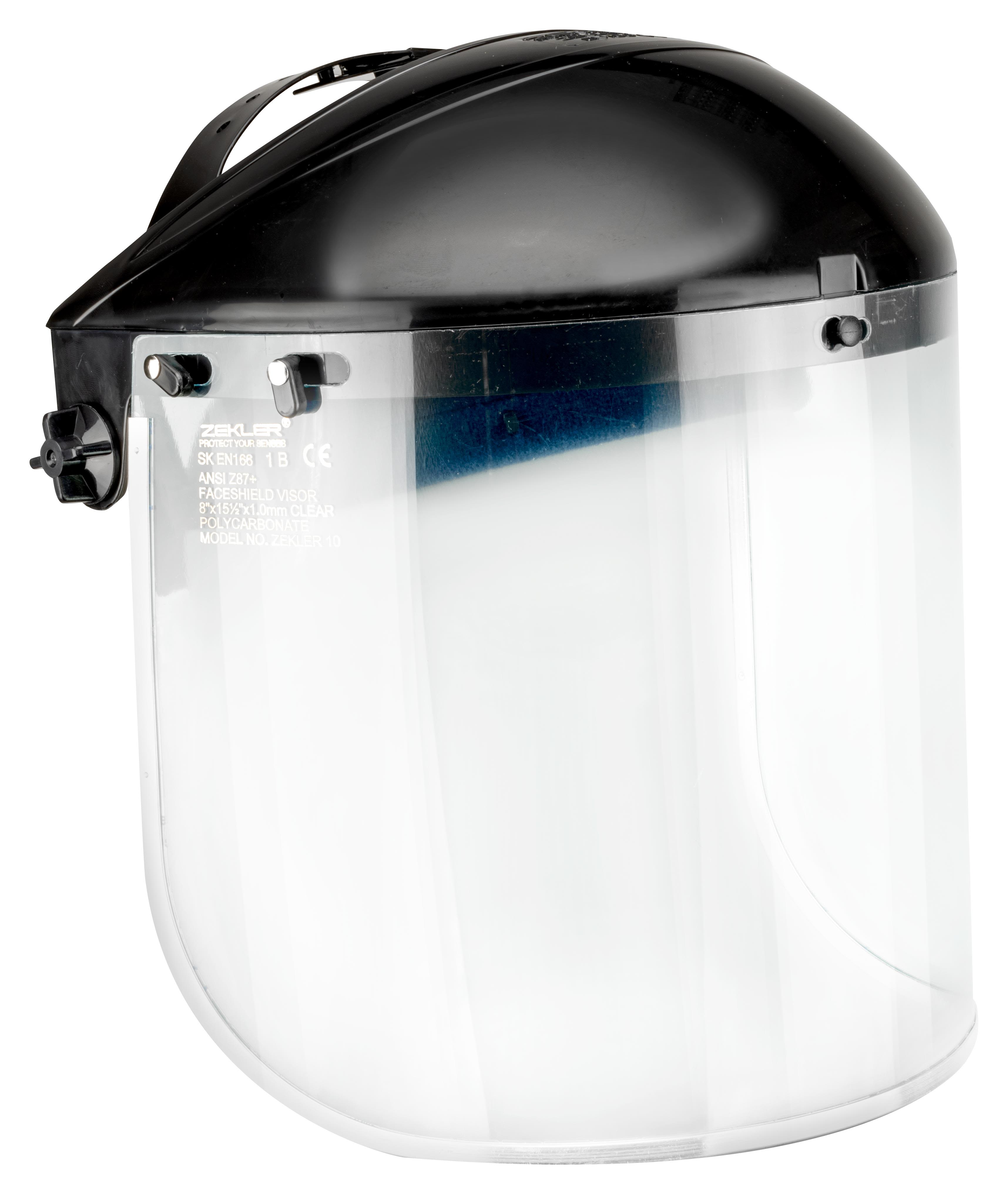 Zekler 10 Visir i polykarbonat