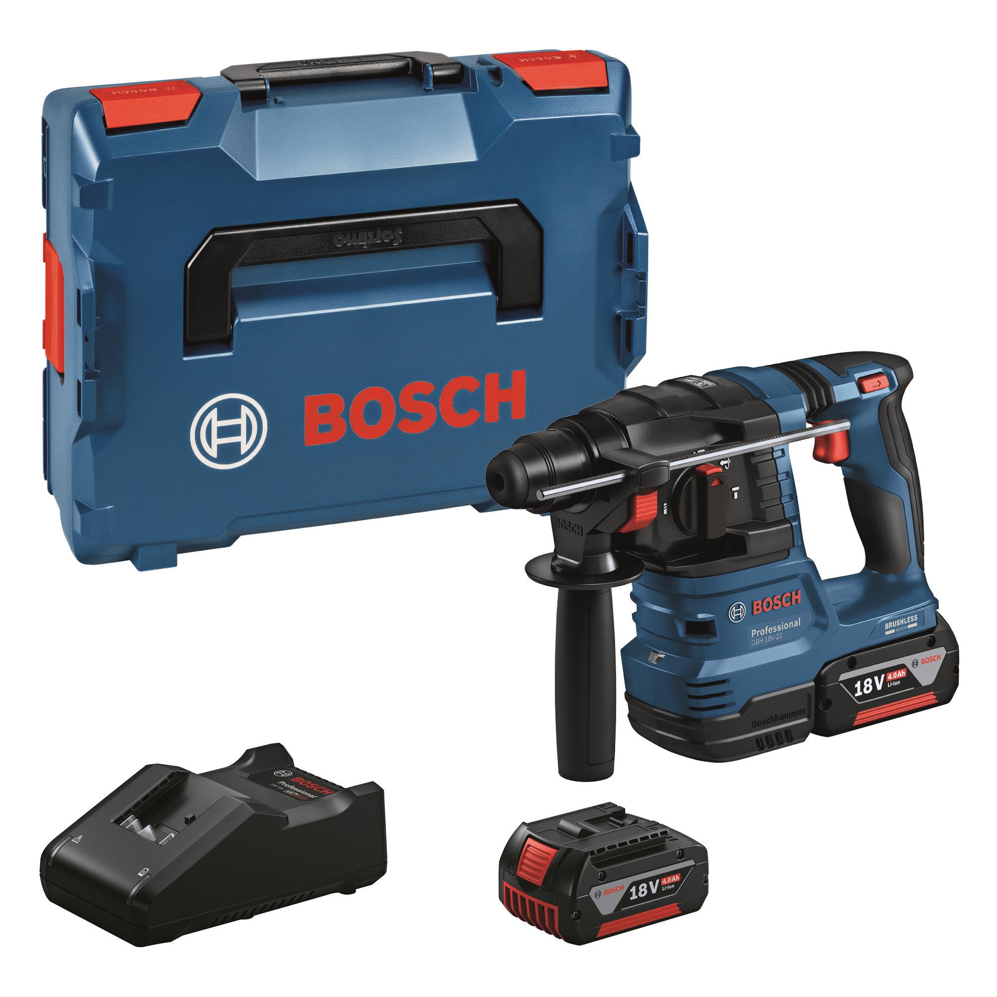 Bosch GBH 18V-22 Borrhammare med batteri och laddare