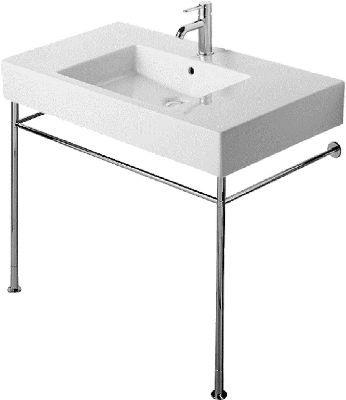 Duravit Vero 0030721000 Benställning krom 1000 mm
