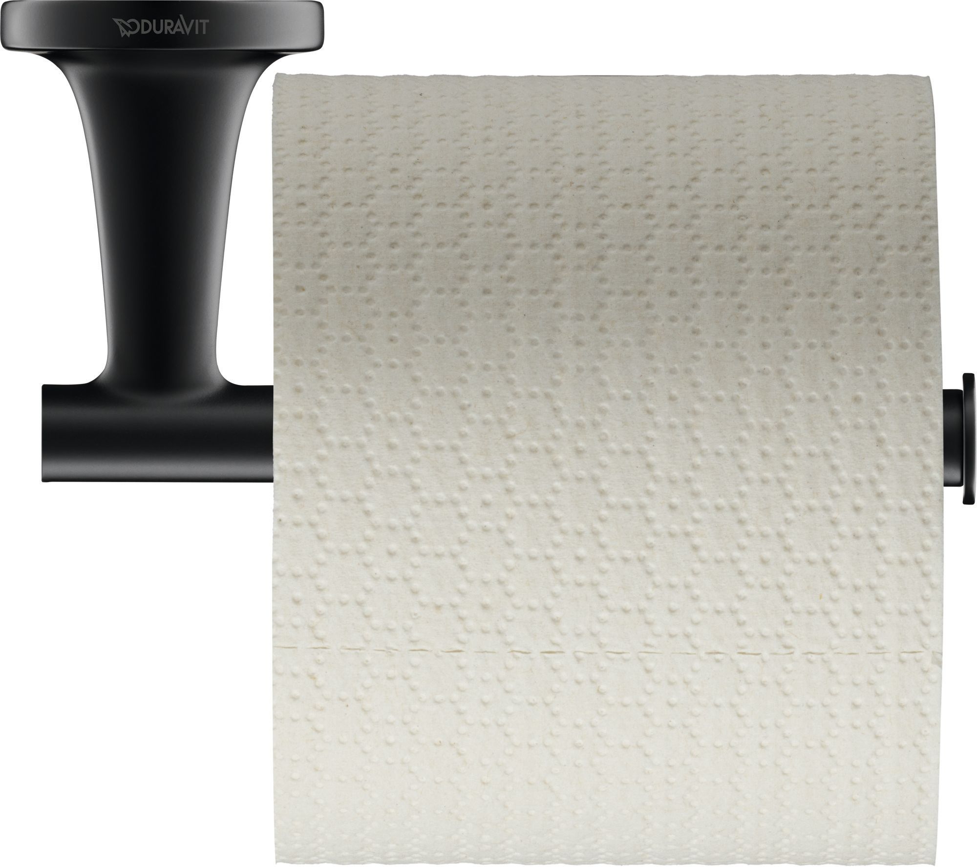Duravit 0099374600 Toalettpappershållare Mattsvart