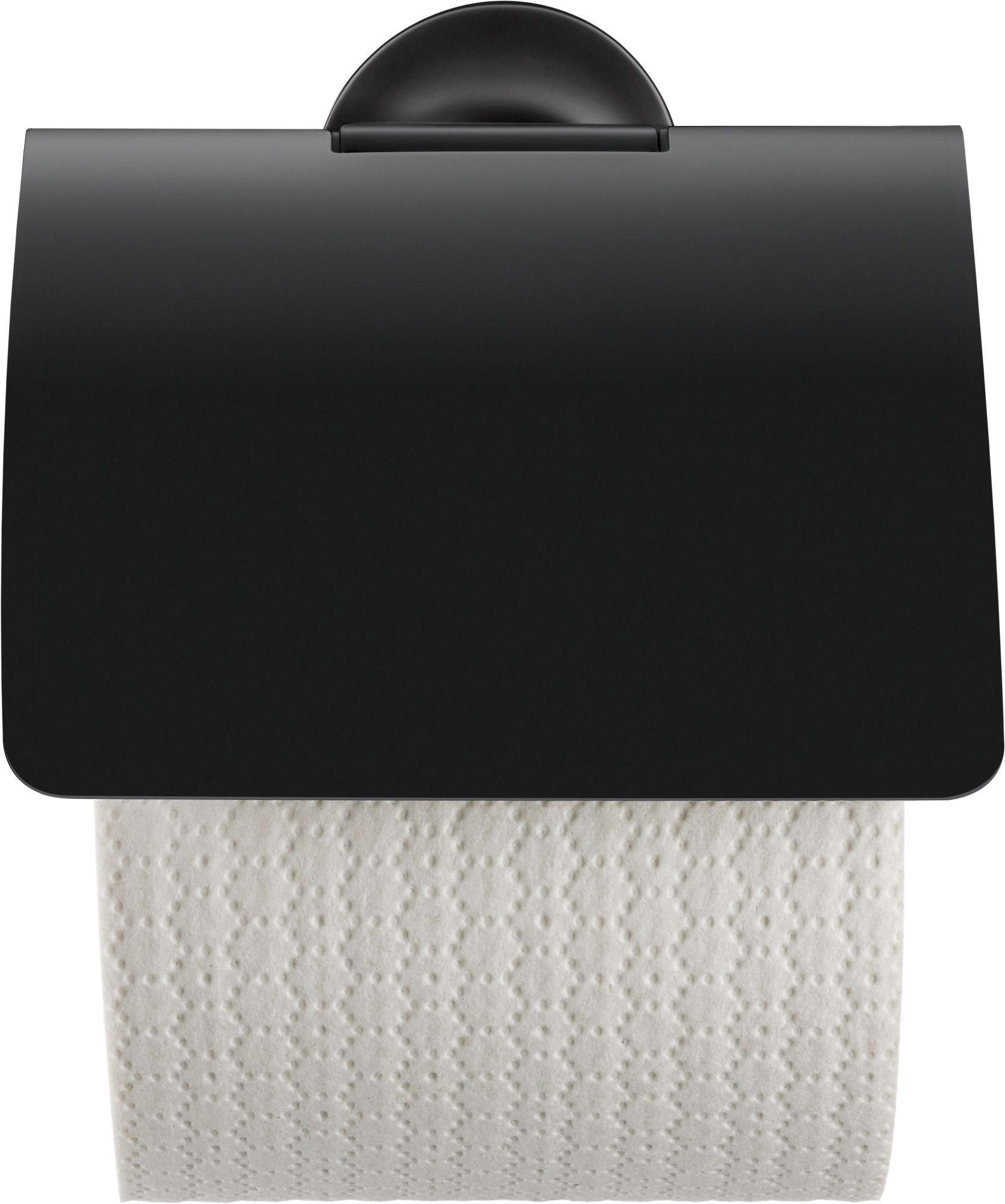 Duravit 0099404600 Toalettpappershållare med lock Mattsvart
