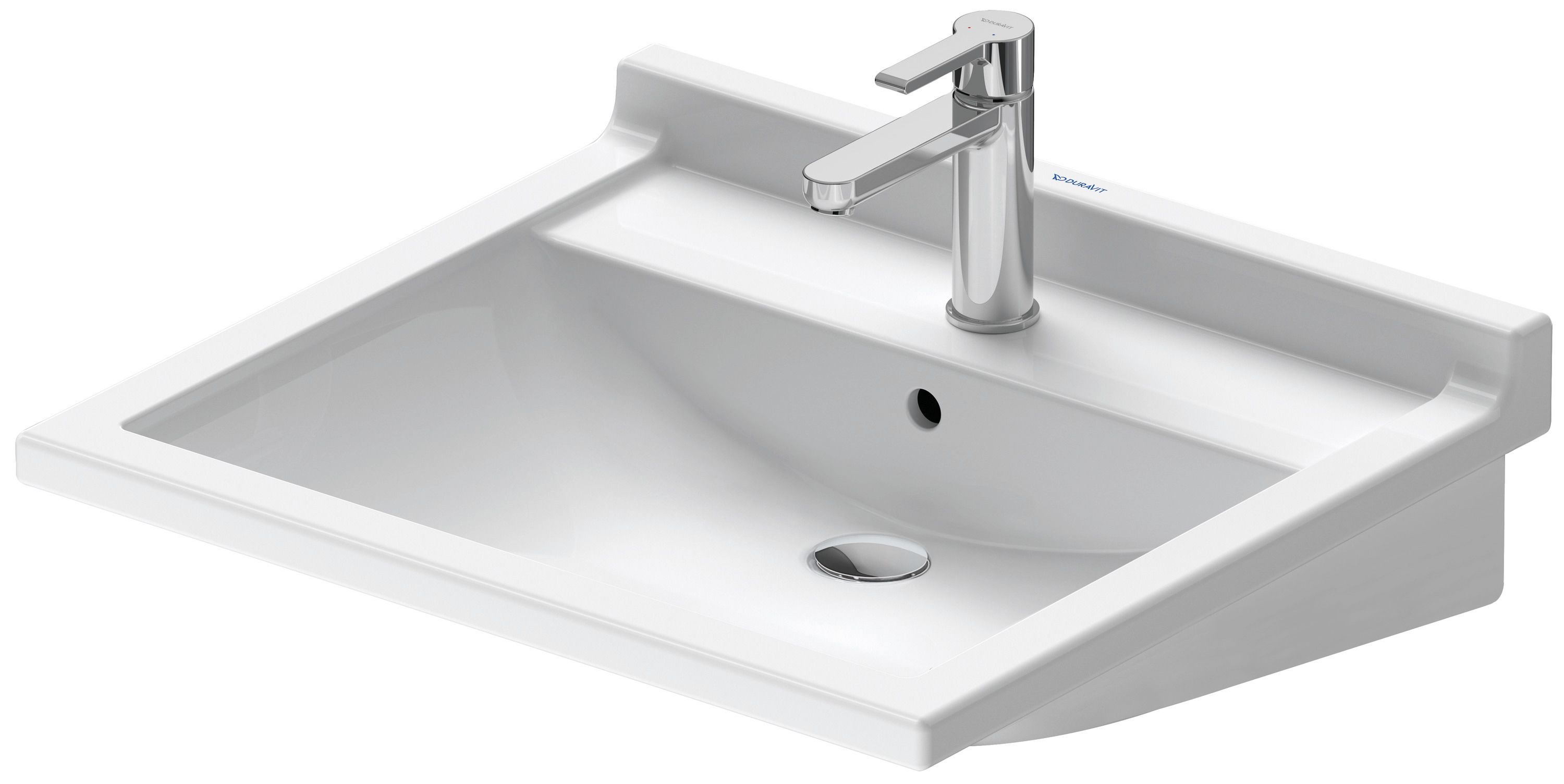 Duravit Starck 3 Tvättställ 600x545