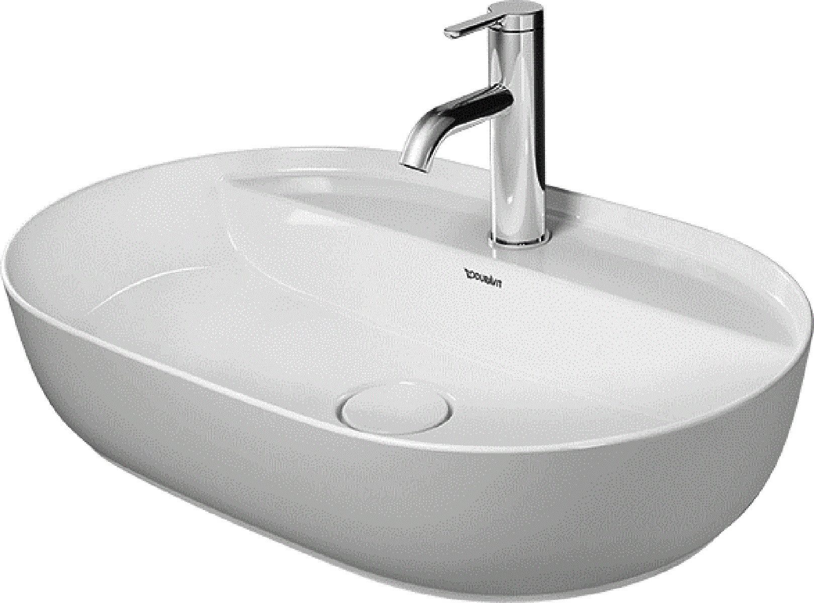 Duravit Luv Tvättställ för bänkskiva, 600x400