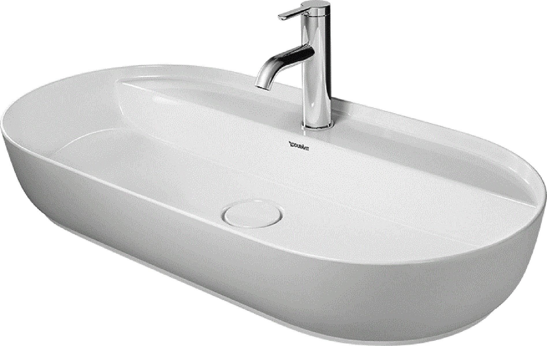 Duravit Luv Tvättställ för bänkskiva, 800x400