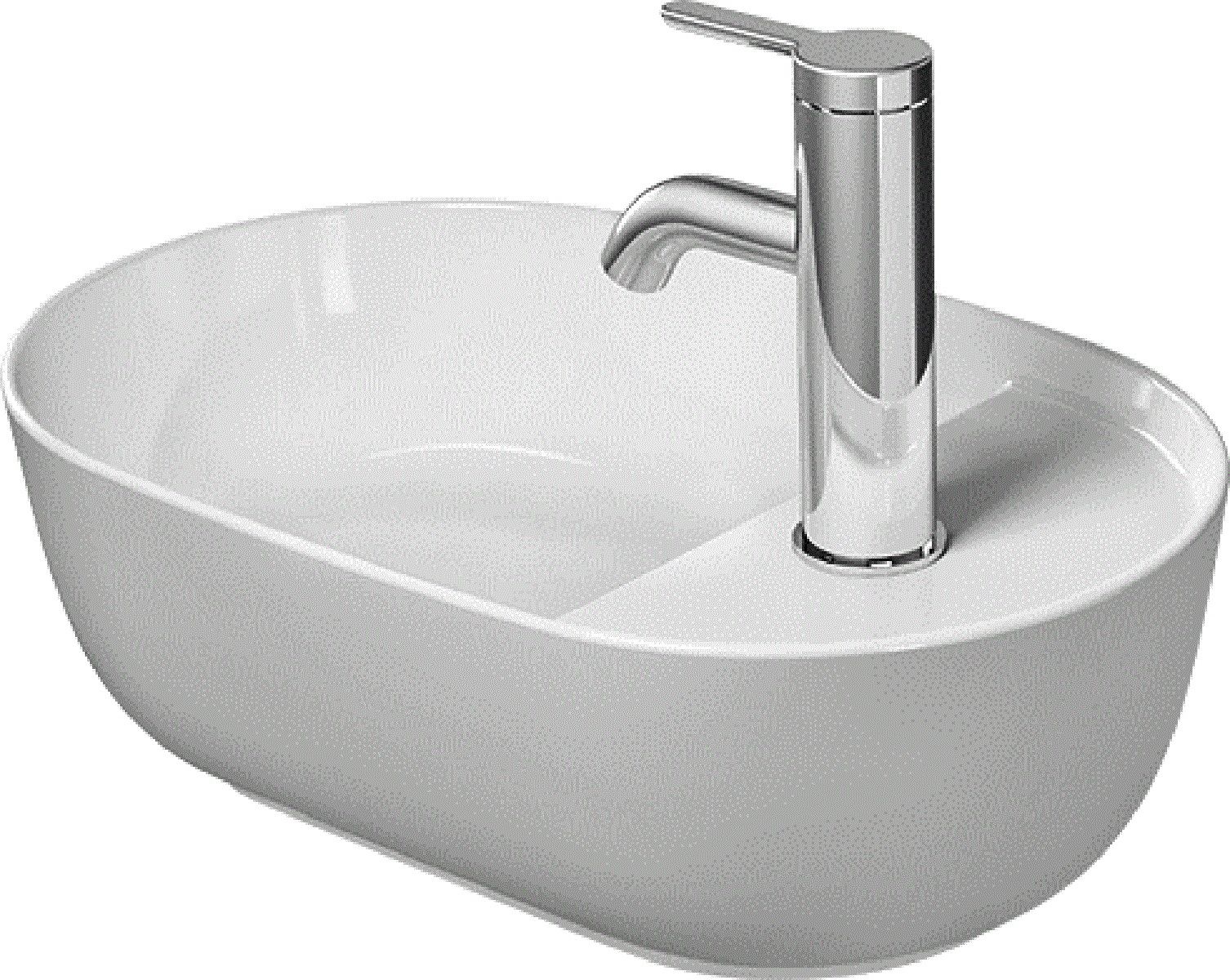 Duravit Luv Tvättställ 420x270, vit