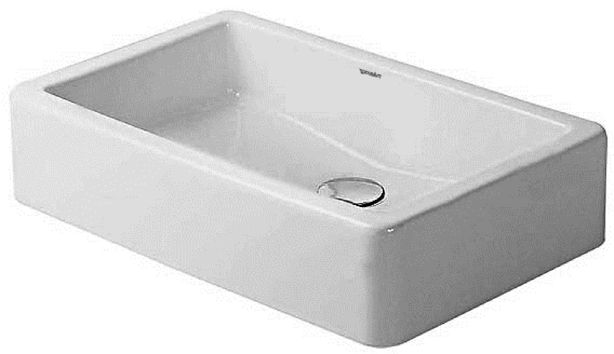 Duravit Vero Tvättställ för bänkskiva, 600x380